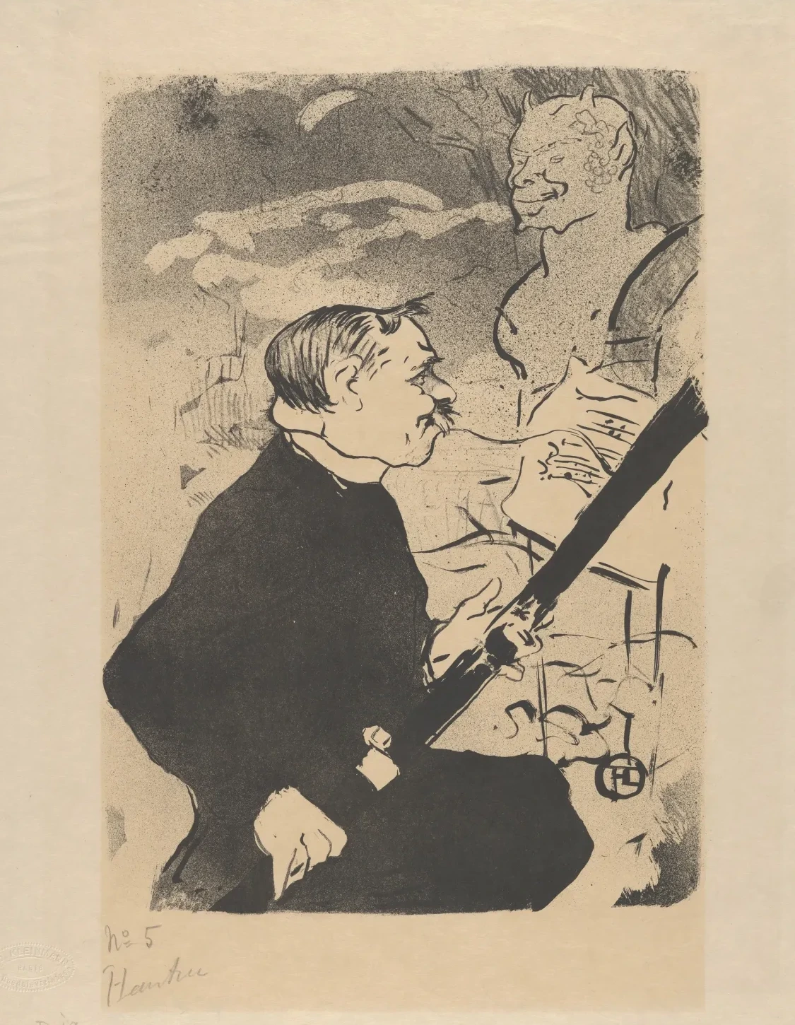 For You! (from Les Vieilles Histoires), Henri de Toulouse-Lautrec