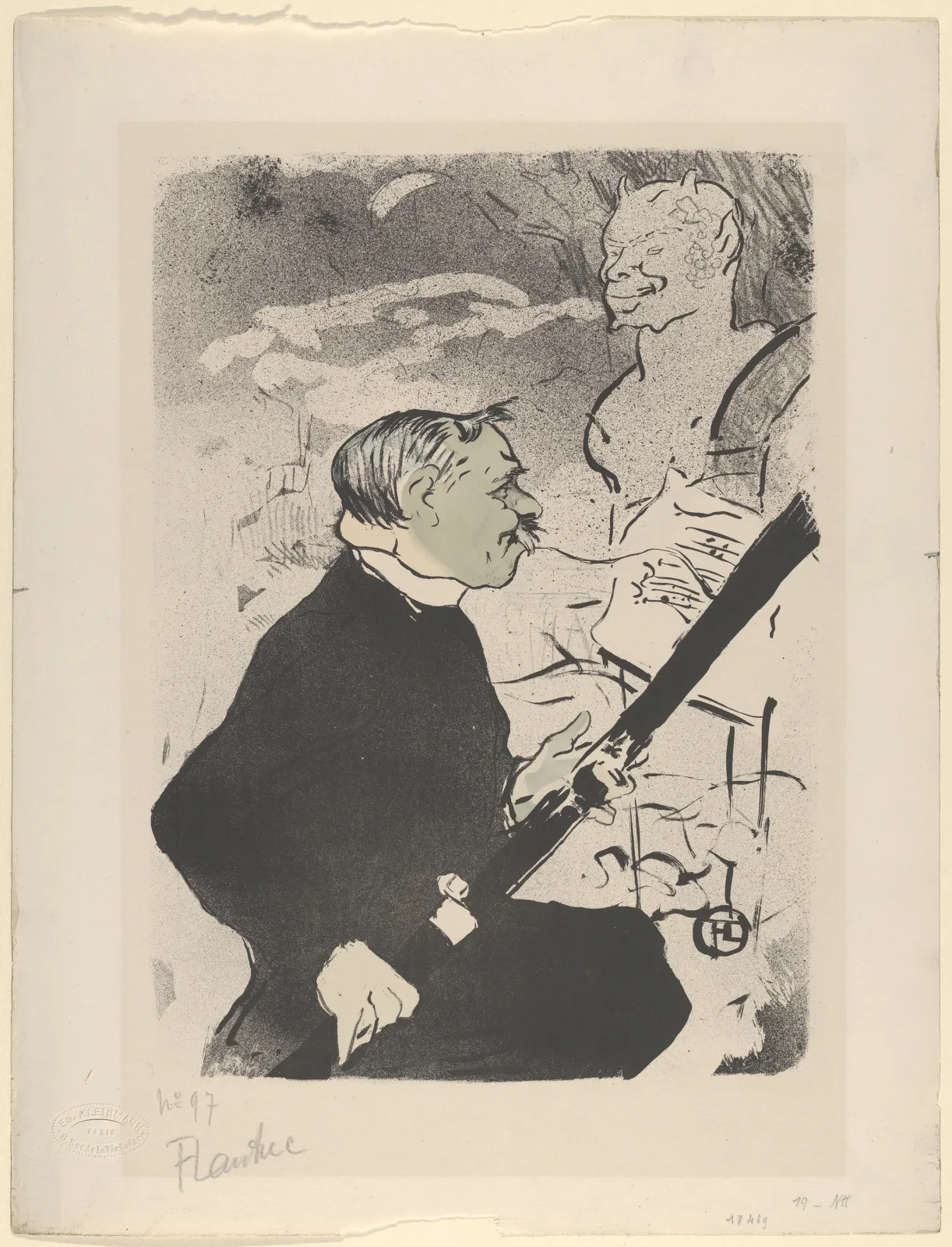 For You!…, from "The Old Tales", Henri de Toulouse-Lautrec