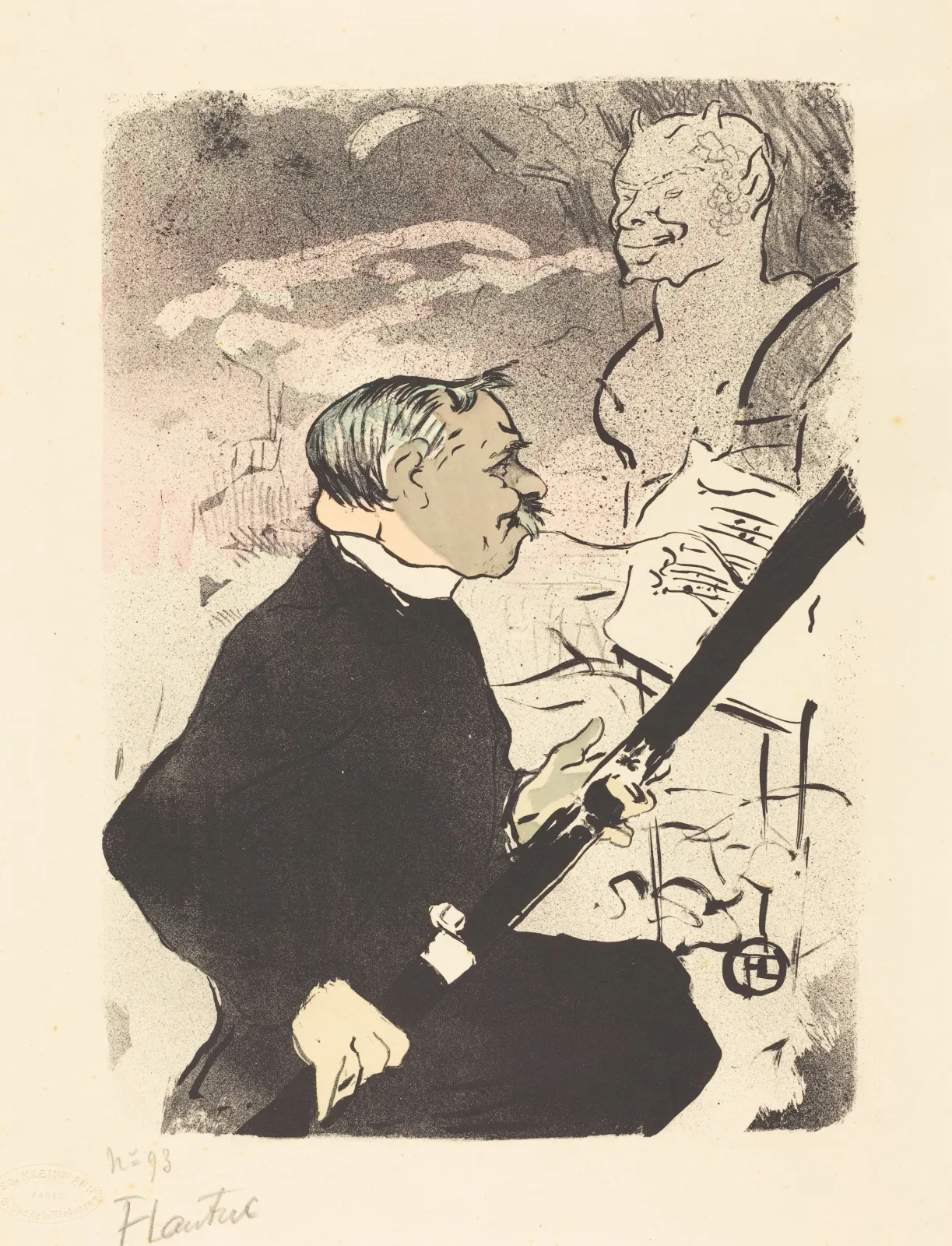For You (Pour toi!...), Henri de Toulouse-Lautrec