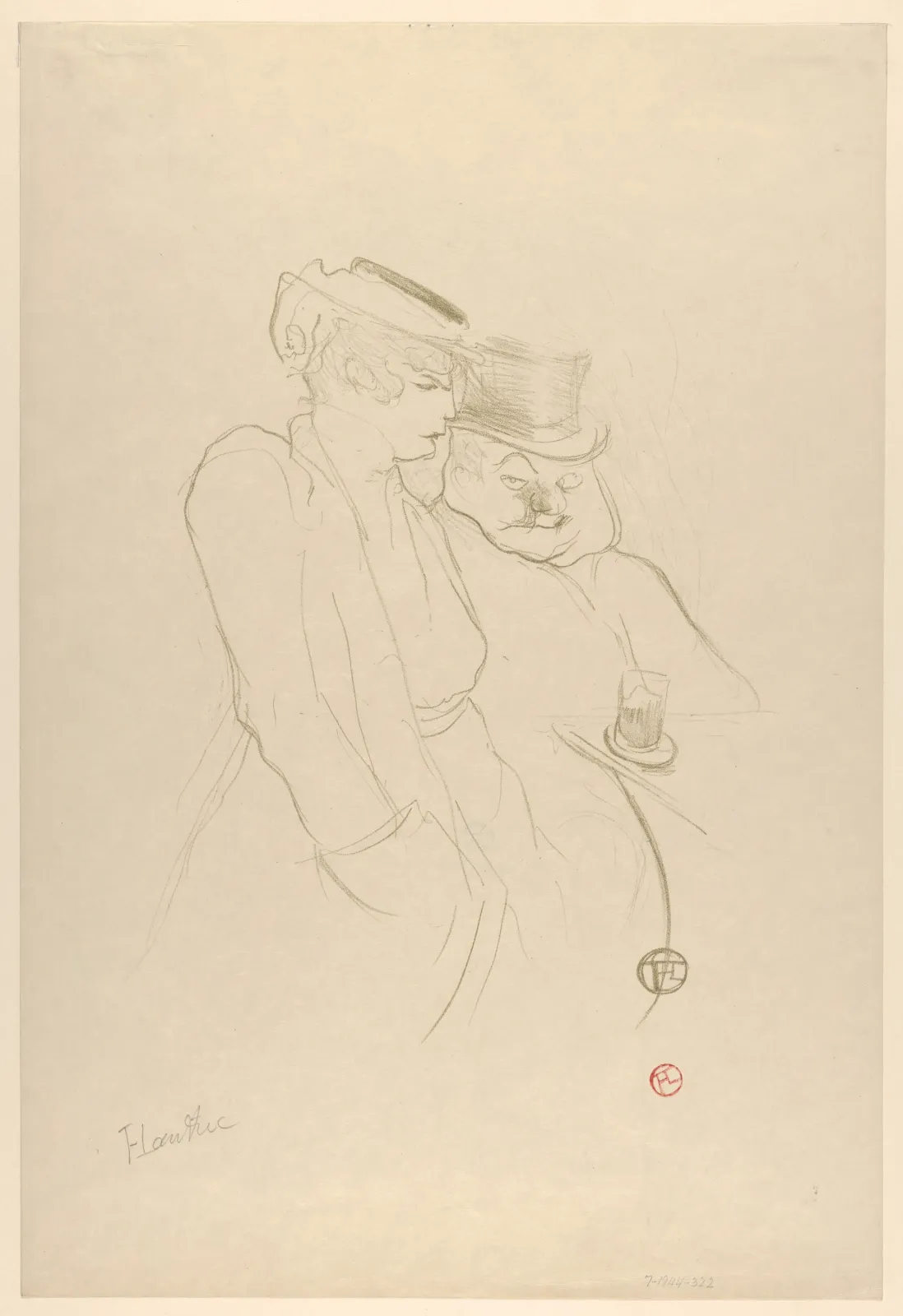 In Their Forties, Henri de Toulouse-Lautrec