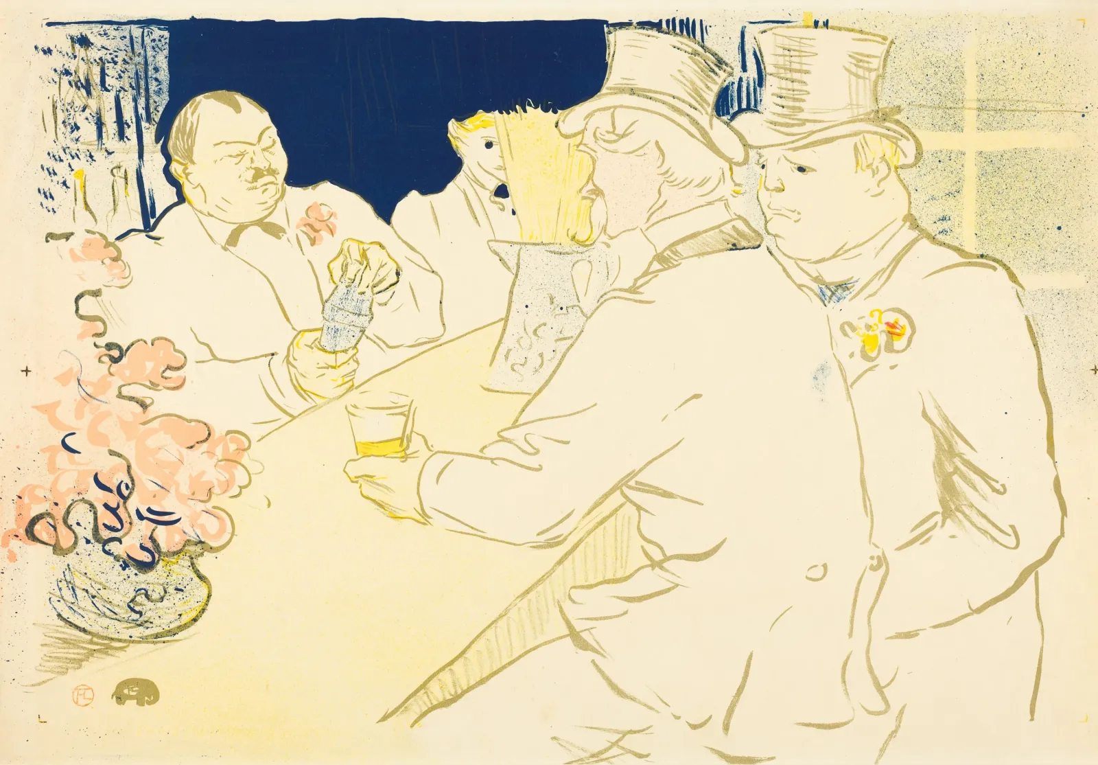 Irish and American Bar, rue Royale, Henri de Toulouse-Lautrec