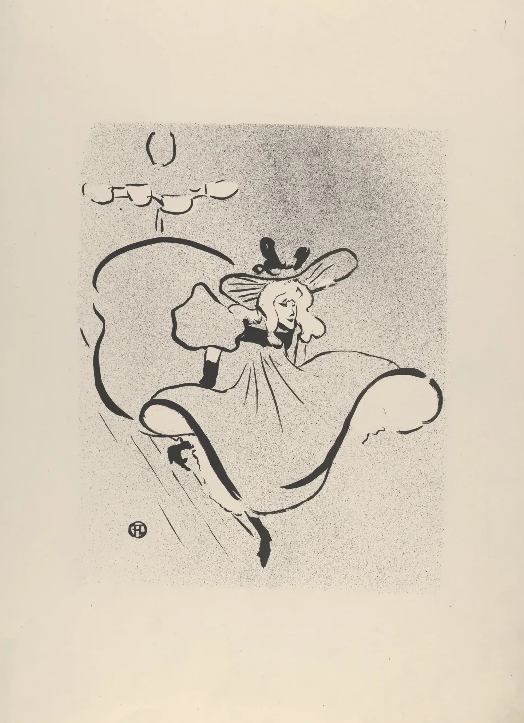 Jane Avril (from Le Café Concert), Henri de Toulouse-Lautrec