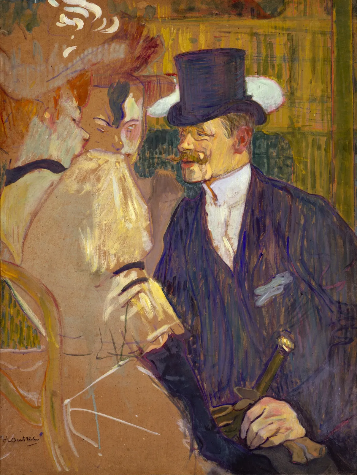 L'Anglais au Moulin-Rouge, Henri de Toulouse-Lautrec