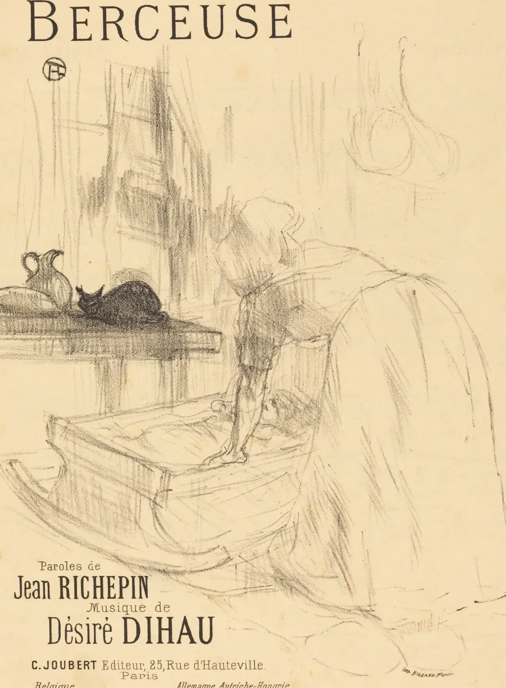 La Berceuse, Henri de Toulouse-Lautrec