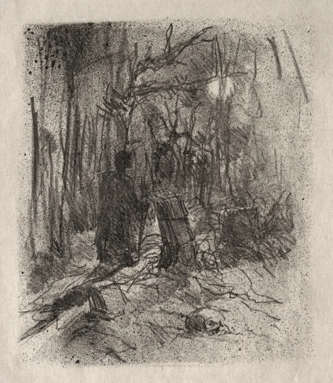 La Cimetière de Busk, Henri de Toulouse-Lautrec