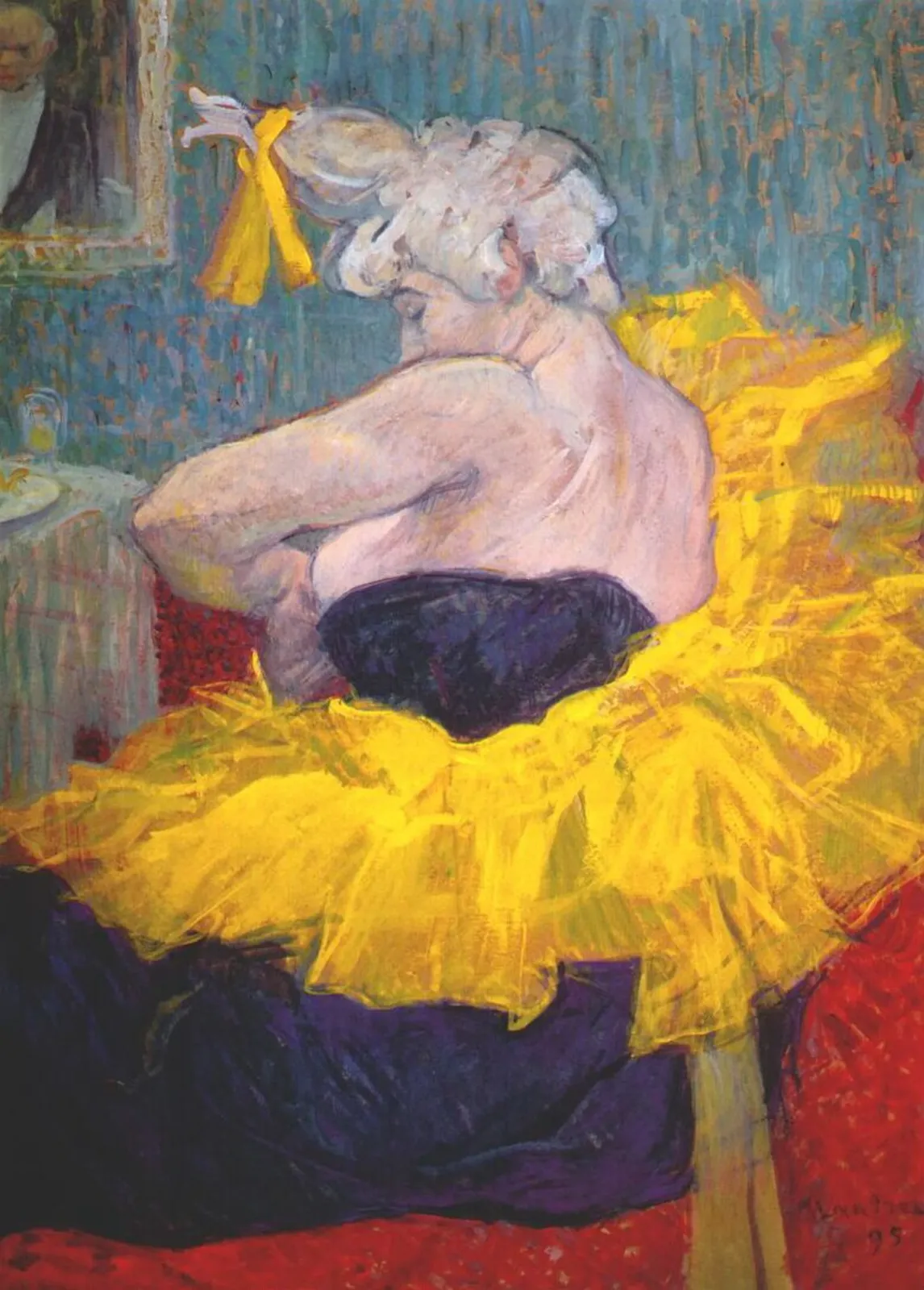 La clownesse Cha-U-Kao, Henri de Toulouse-Lautrec