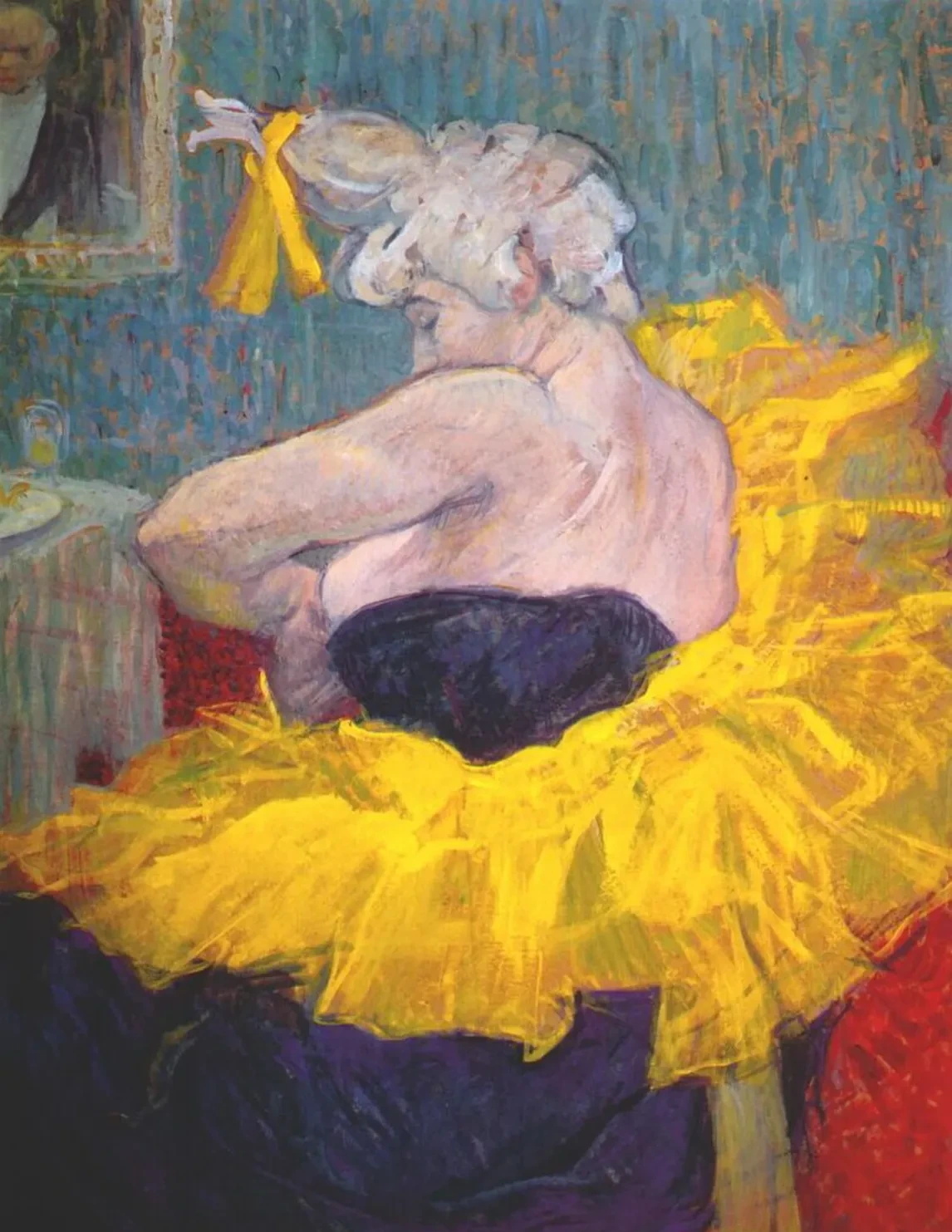 La clownesse Cha-U-Kao, Henri de Toulouse-Lautrec