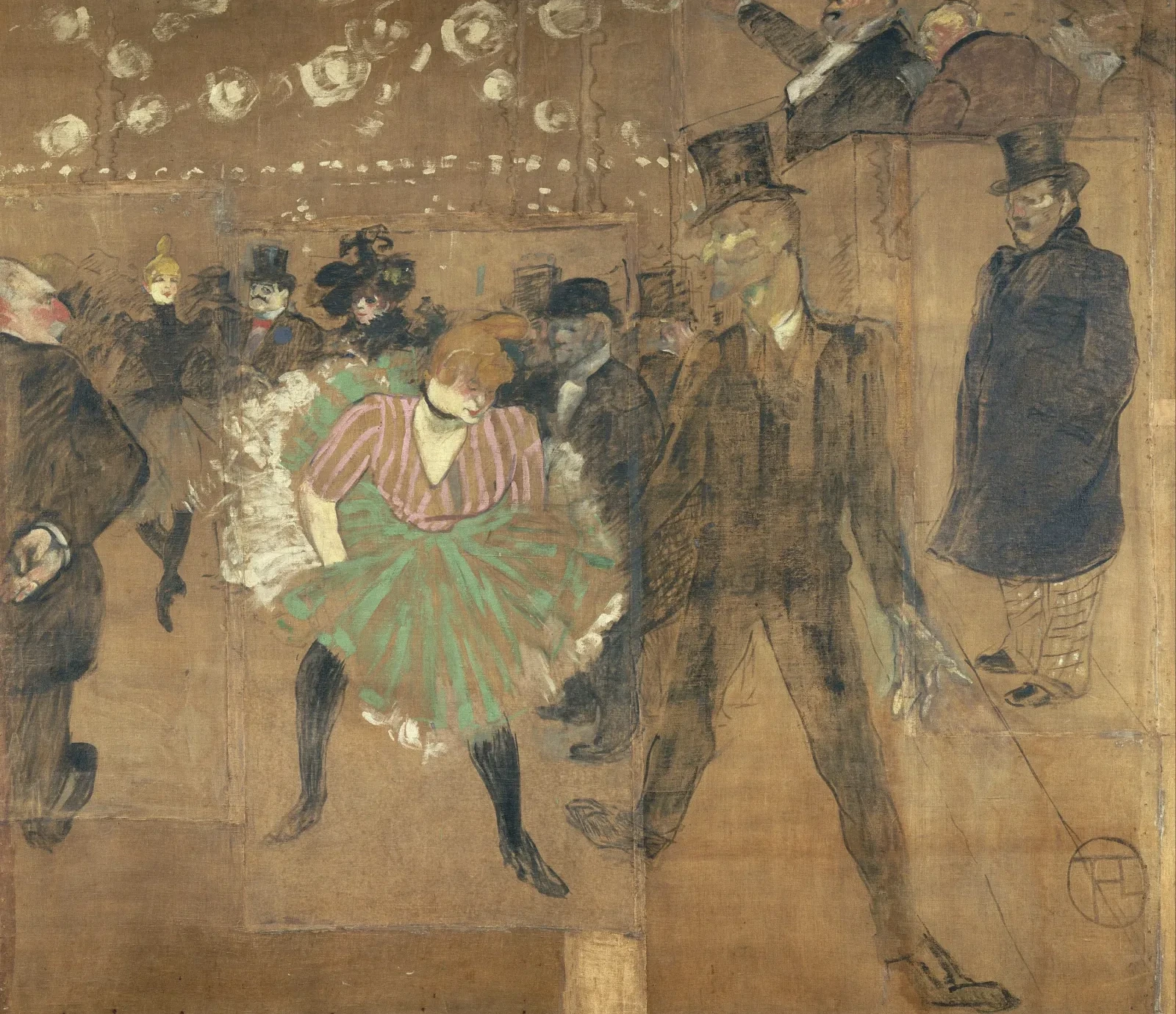 La Danse au Moulin-Rouge, Henri de Toulouse-Lautrec