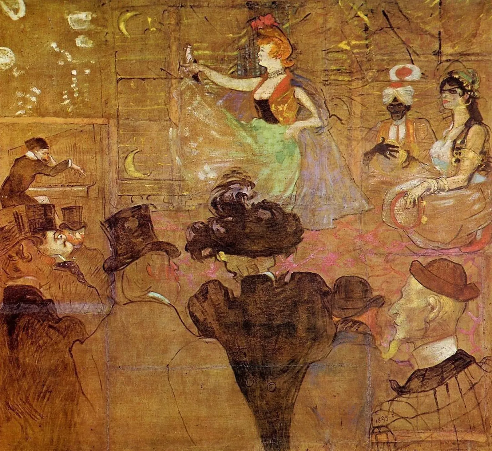 La Danse mauresque, Henri de Toulouse-Lautrec