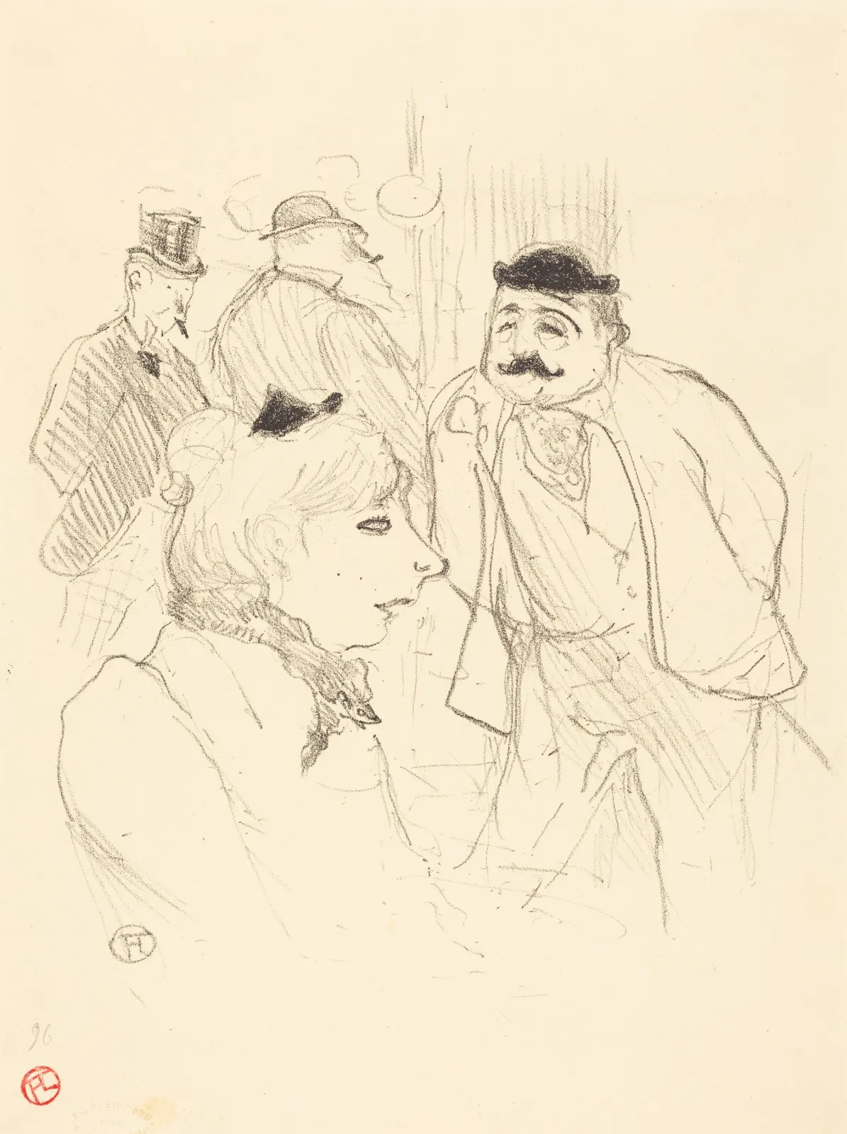La Tige (Moulin-Rouge), Henri de Toulouse-Lautrec
