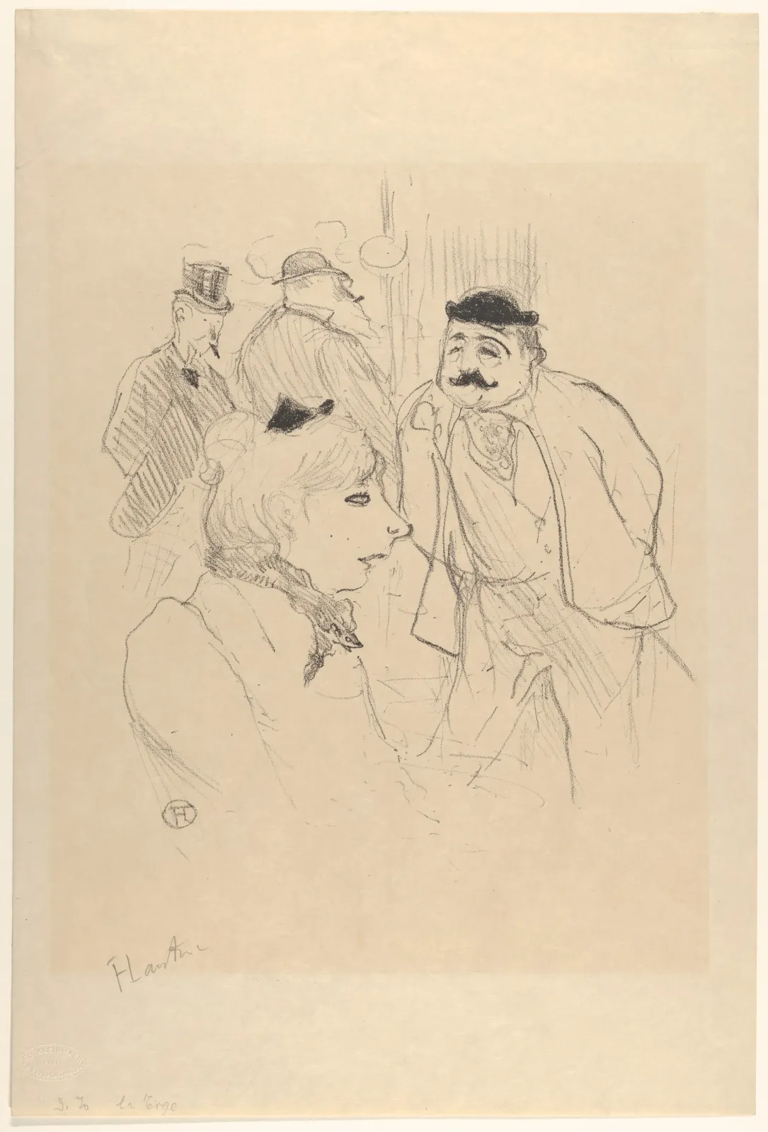 La Tige, Moulin Rouge, Henri de Toulouse-Lautrec
