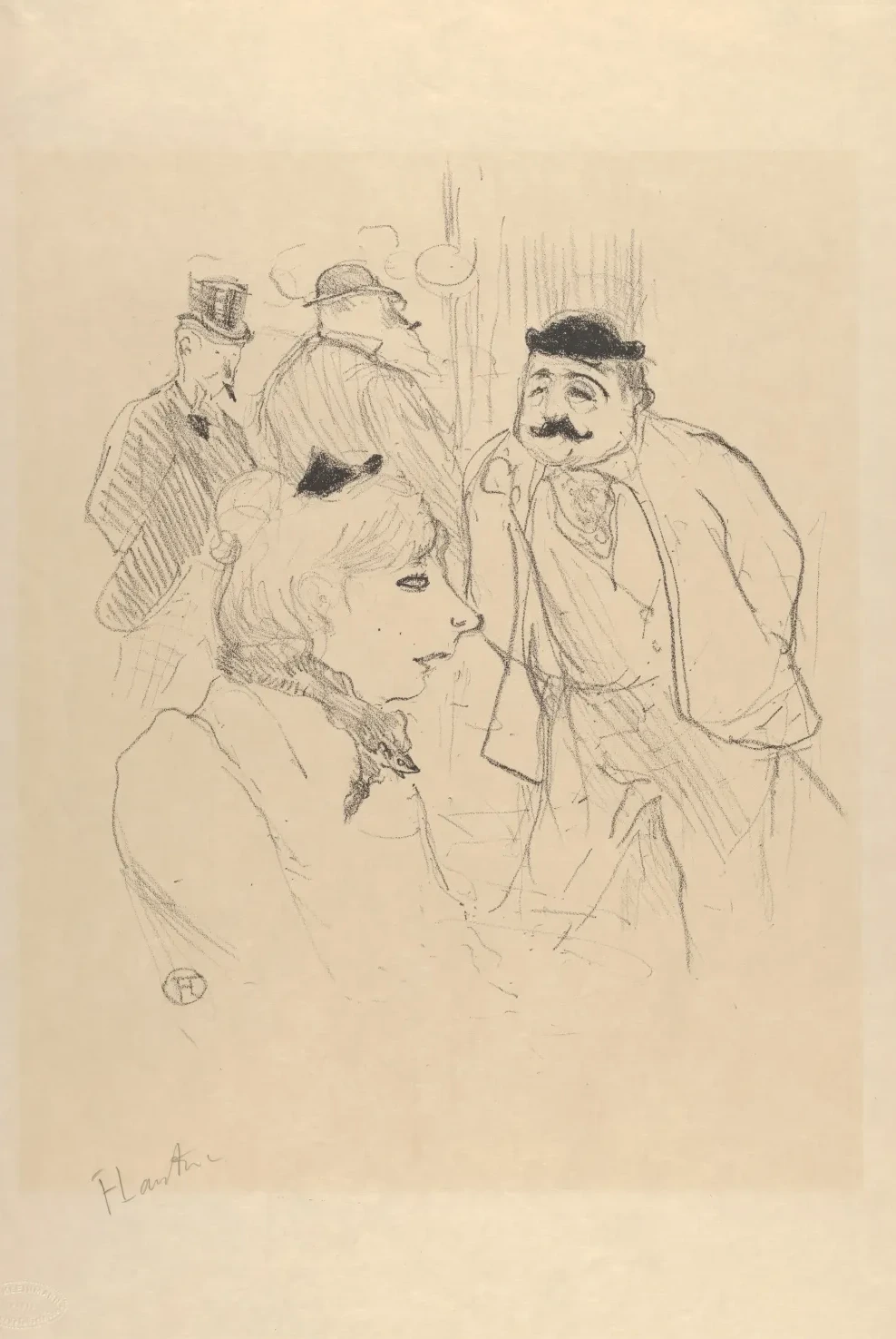La Tige, Moulin Rouge, Henri de Toulouse-Lautrec