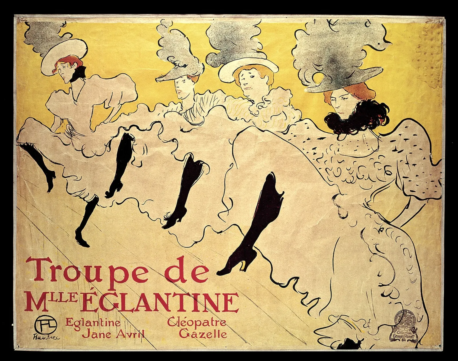 La Troupe de Mademoiselle Eglantine, Henri de Toulouse-Lautrec