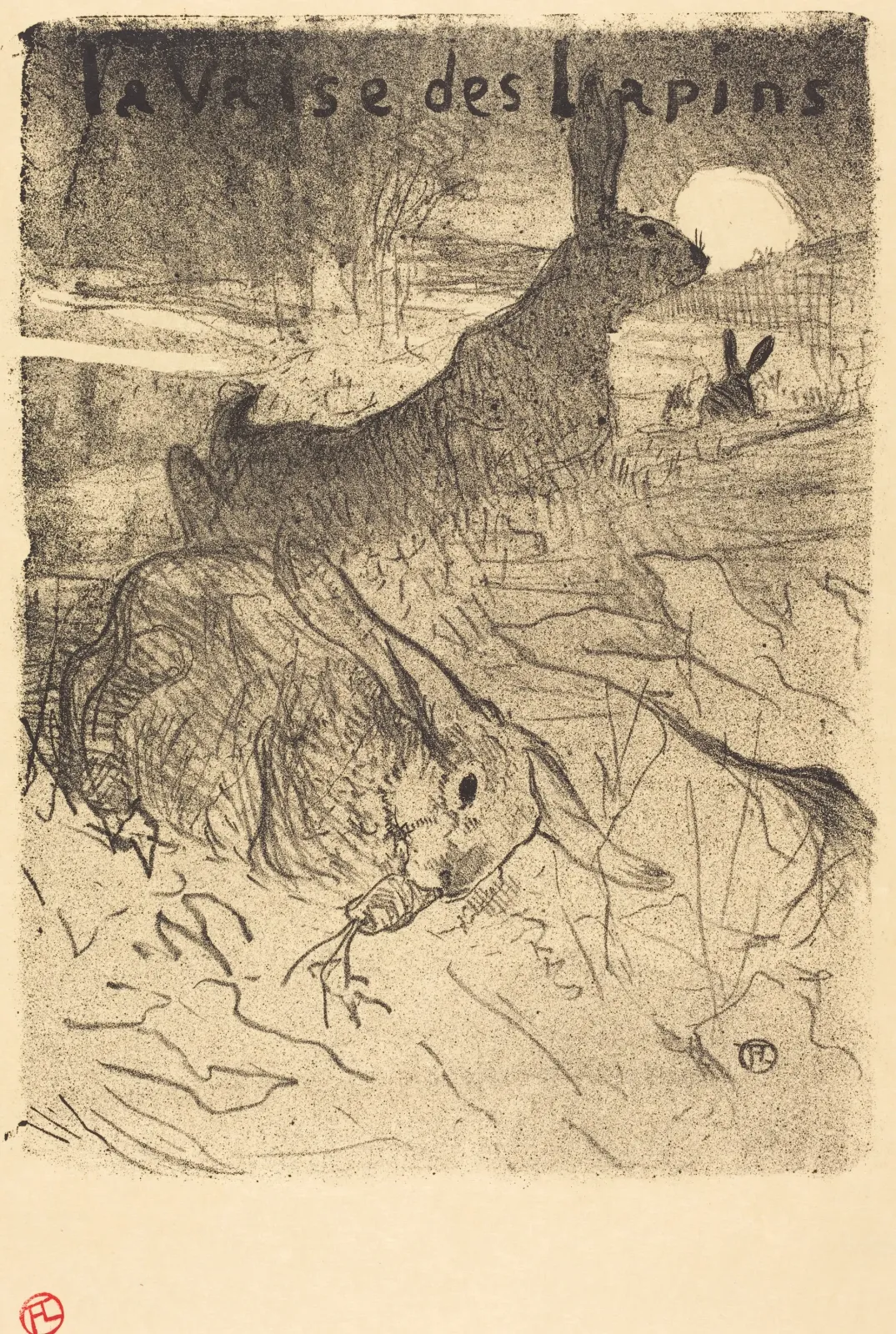 La valse des lapins, Henri de Toulouse-Lautrec