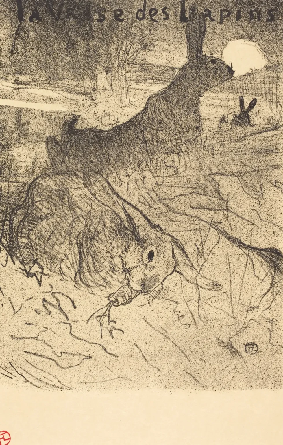 La valse des lapins, Henri de Toulouse-Lautrec