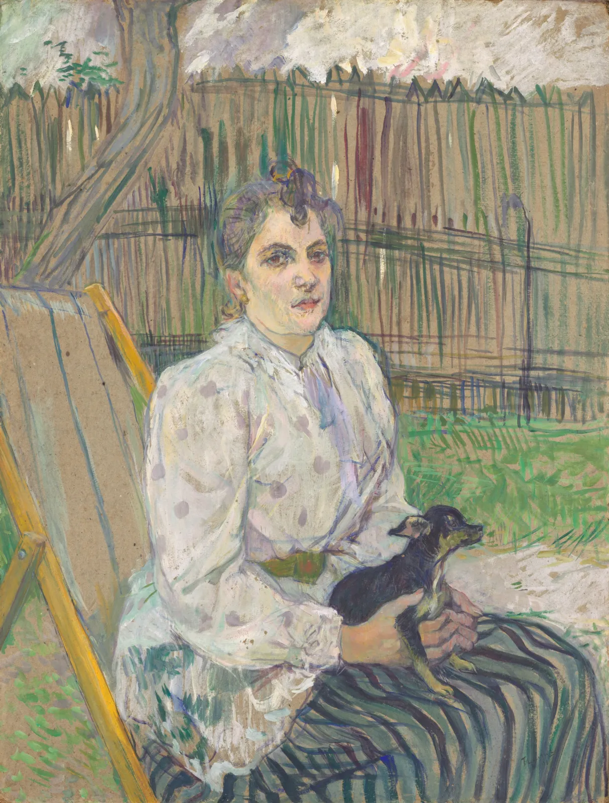 Lady with a Dog, Henri de Toulouse-Lautrec