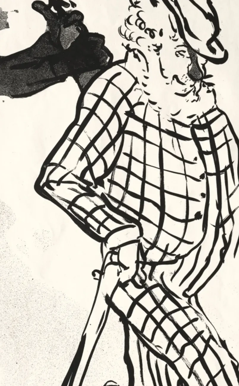Le Café-concert: Chanteur Americain, Henri de Toulouse-Lautrec