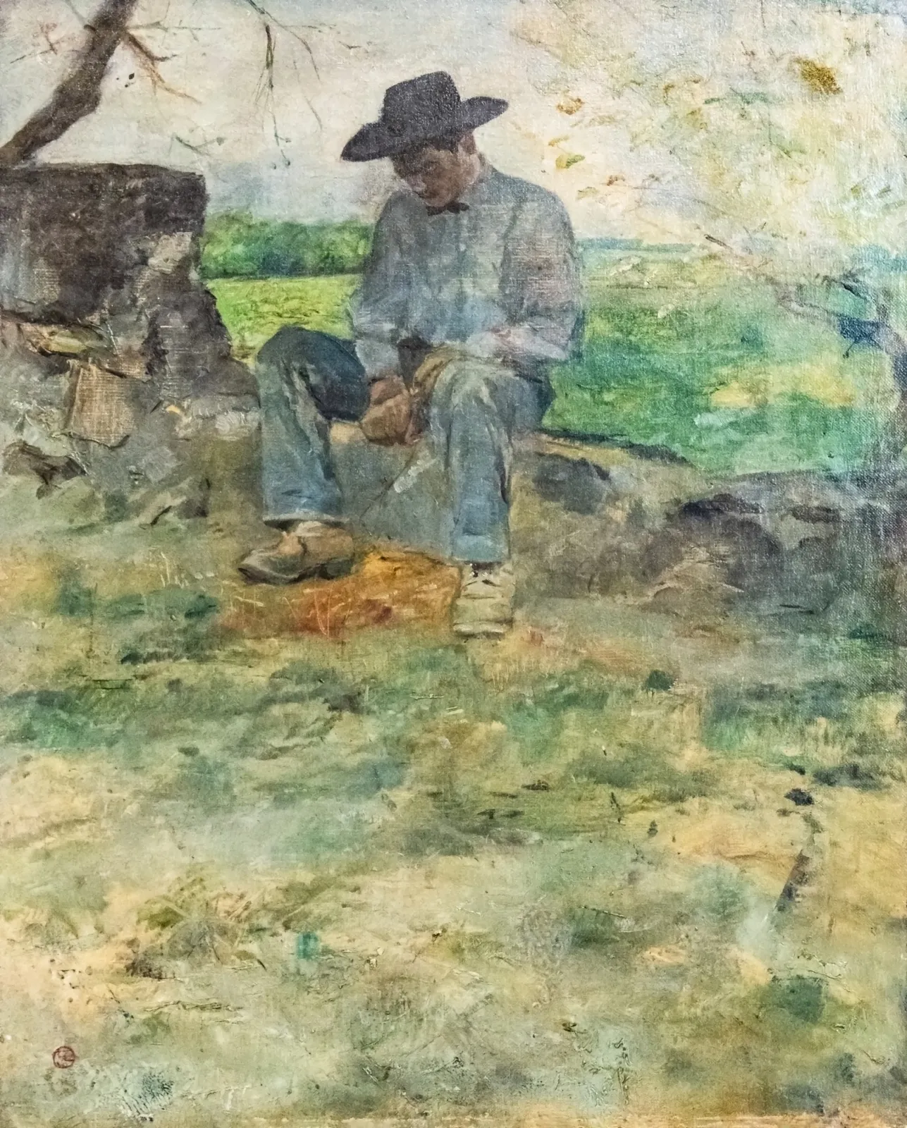 Le Jeune Routy à Céleyran, Henri de Toulouse-Lautrec