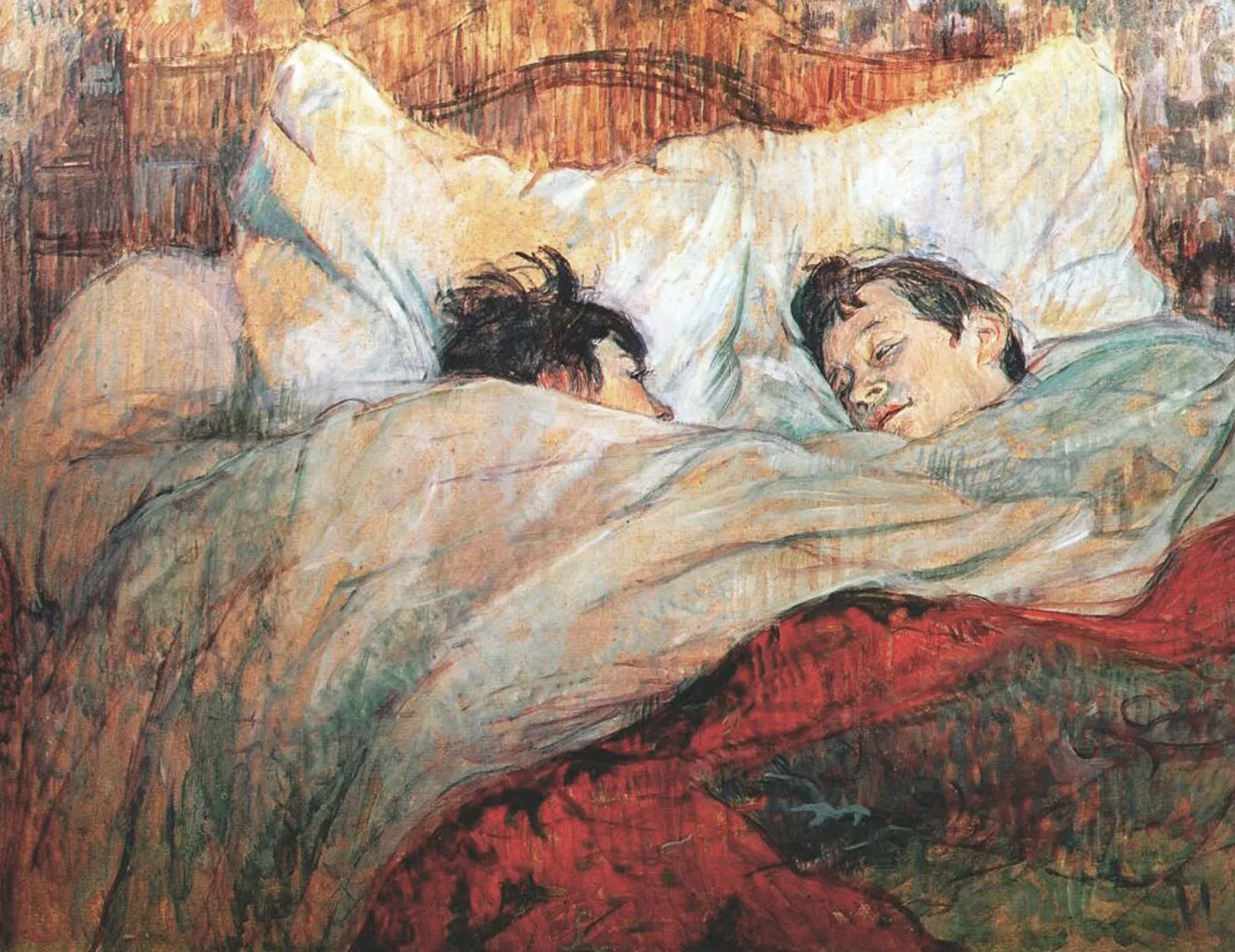 Le Lit, Henri de Toulouse-Lautrec