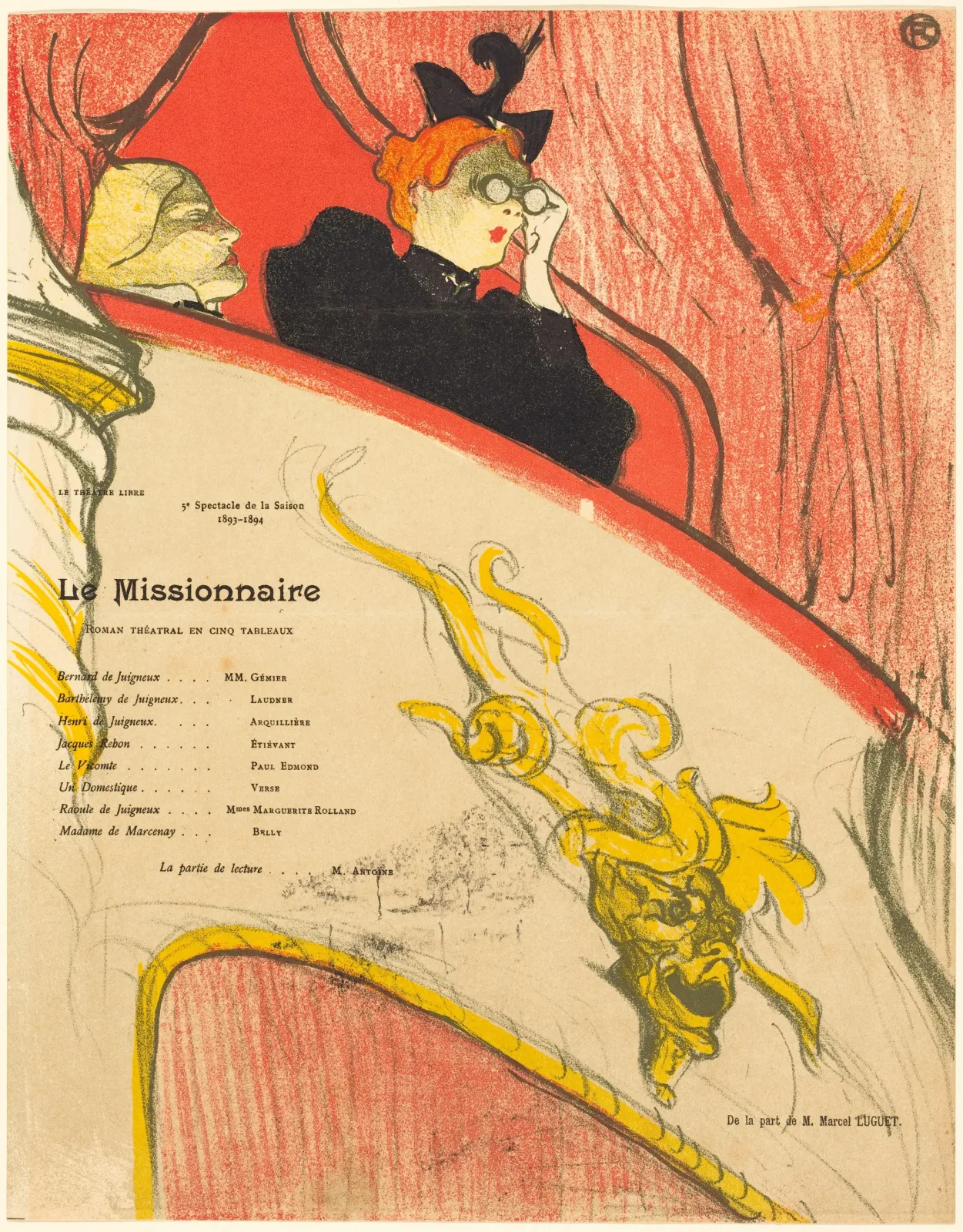 Le Missionnaire, Henri de Toulouse-Lautrec
