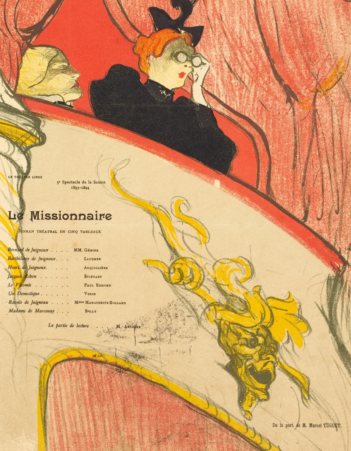 Le Missionnaire, Henri de Toulouse-Lautrec