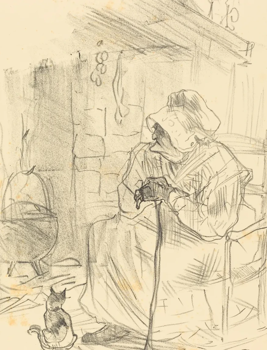 Le secret, Henri de Toulouse-Lautrec