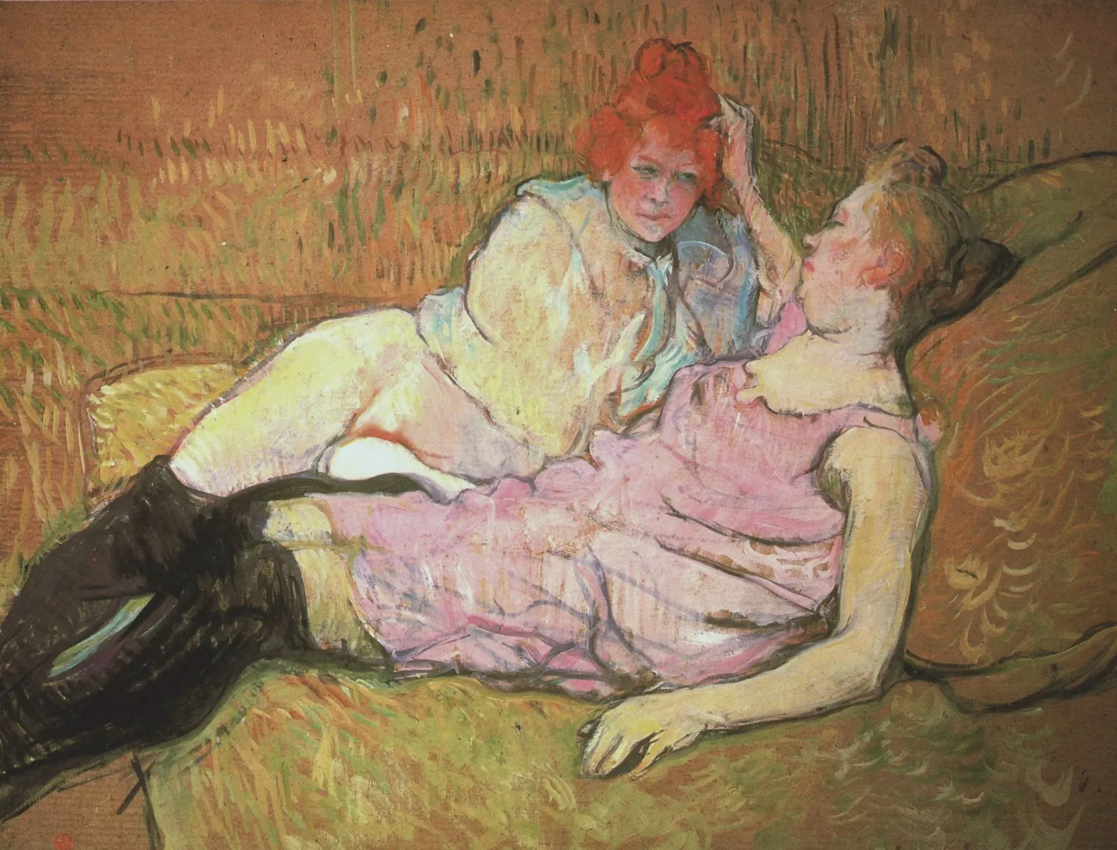 Le Sofa, Henri de Toulouse-Lautrec