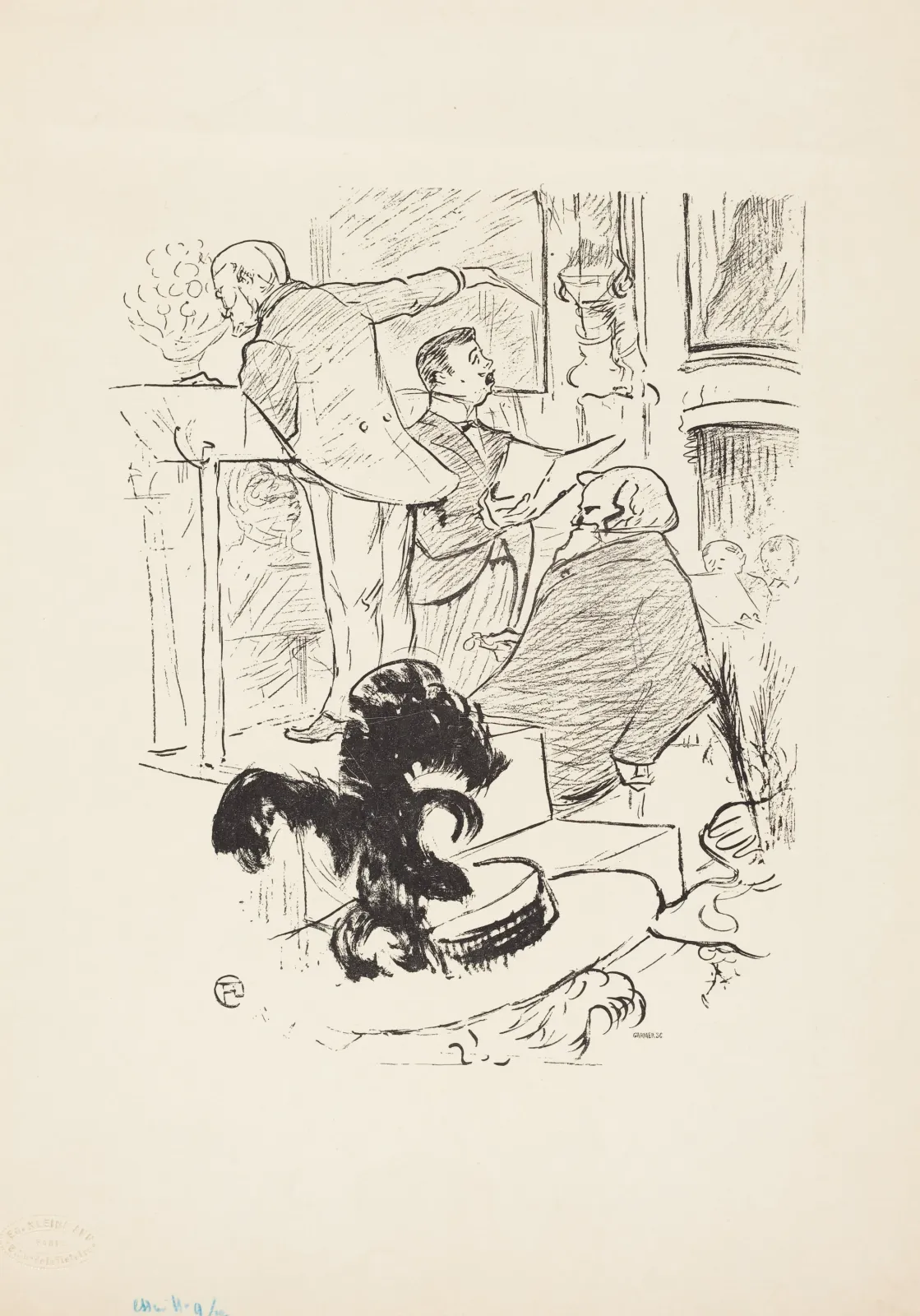 Les grands concerts de l'opera, Henri de Toulouse-Lautrec