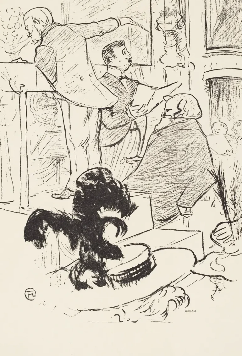 Les grands concerts de l'opera, Henri de Toulouse-Lautrec