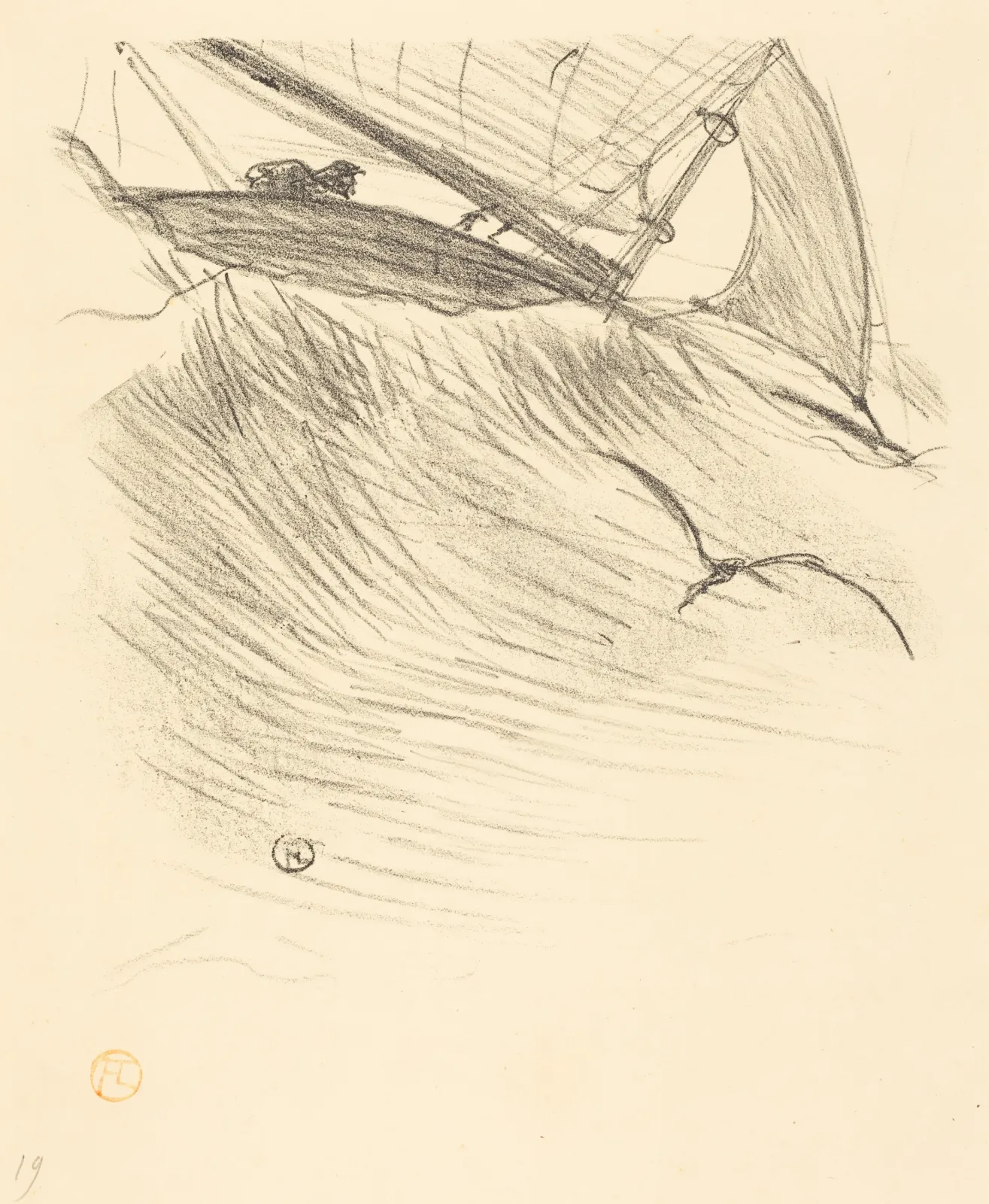 Les hirondelles de mer, Henri de Toulouse-Lautrec