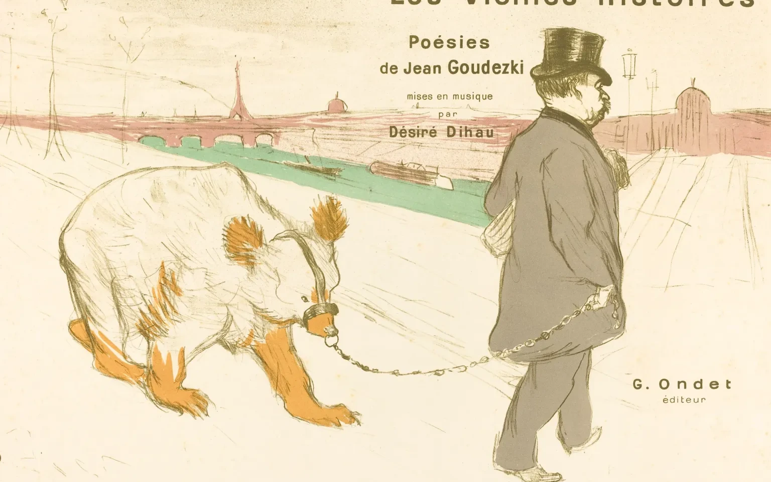 Les Vielles Histoires (cover/frontispiece), Henri de Toulouse-Lautrec