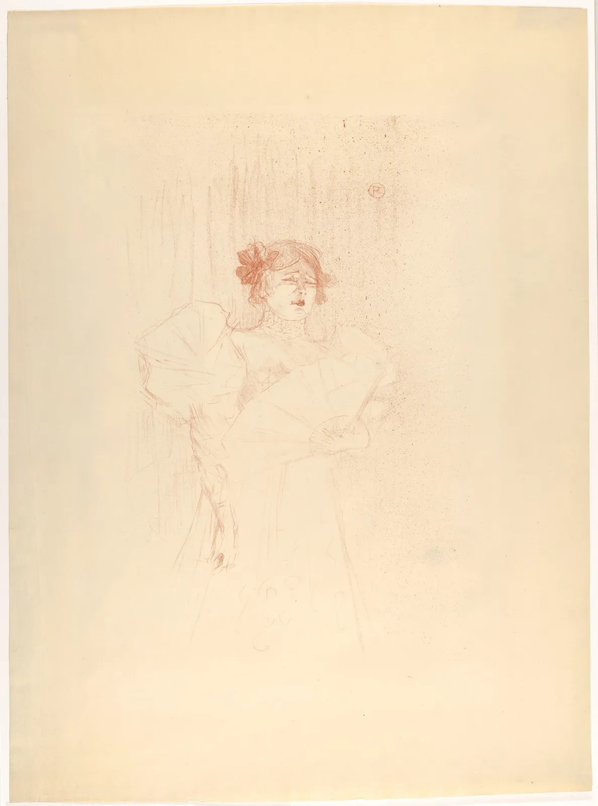 Luce Myrès (Front View), Henri de Toulouse-Lautrec