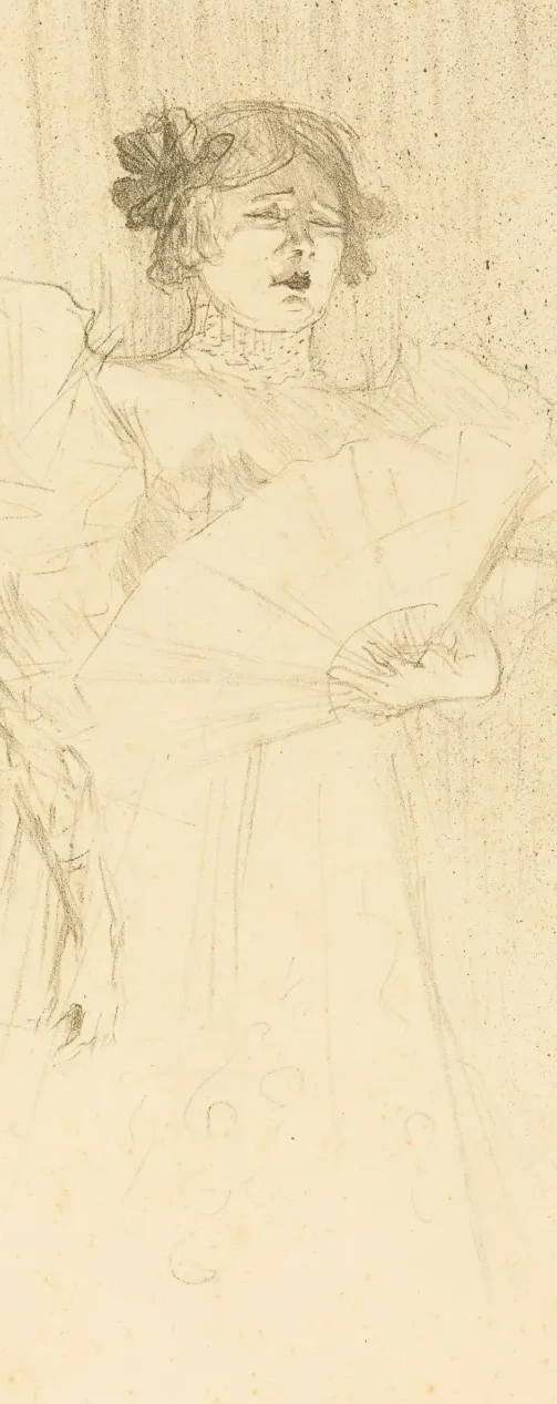 Luce Myres Full Face (Luce Myrès, de face), Henri de Toulouse-Lautrec