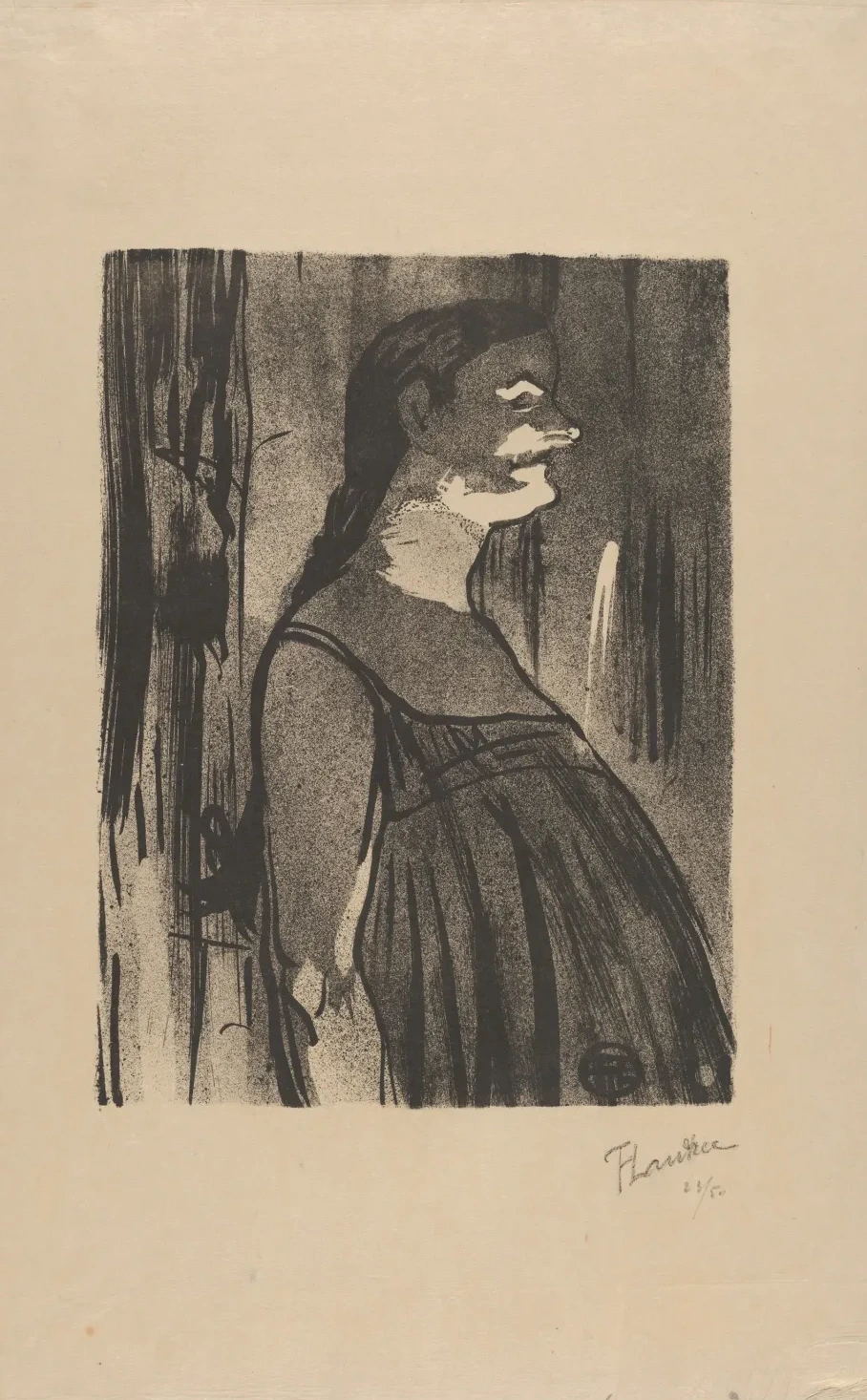 Madame Abdala (from Le Café Concert), Henri de Toulouse-Lautrec