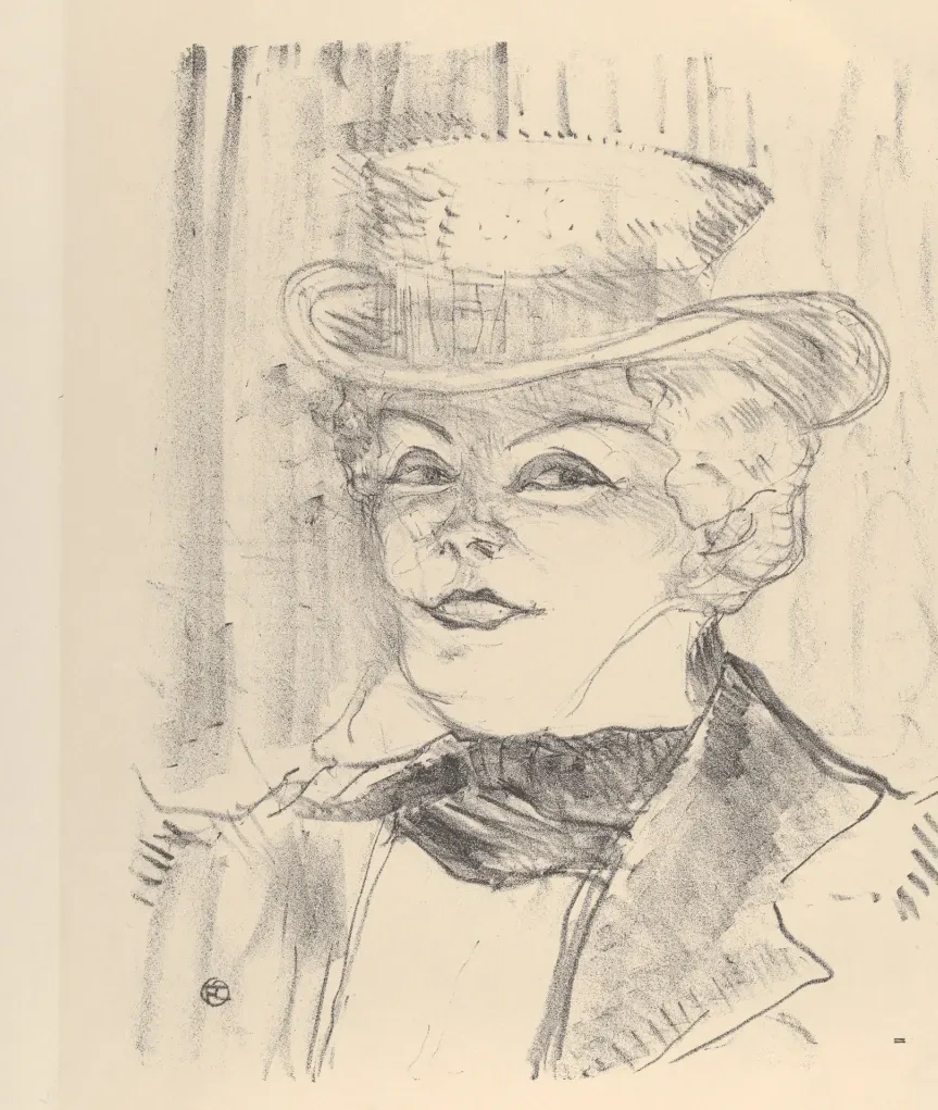 Madame Réjane, Henri de Toulouse-Lautrec