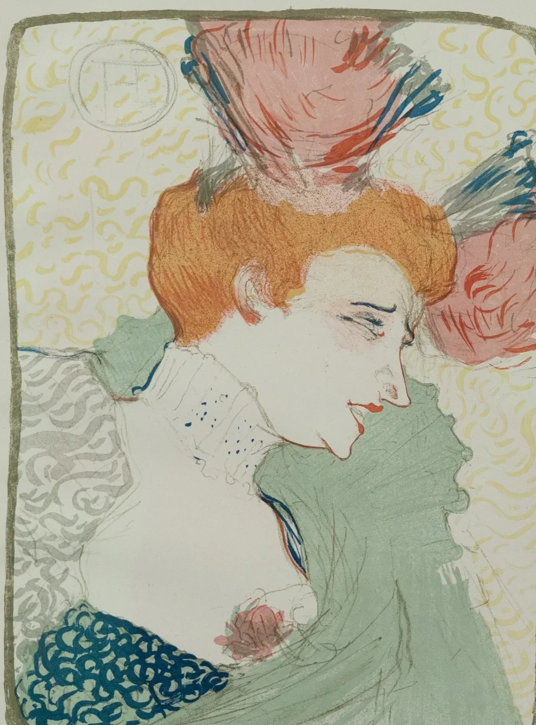 Mademoiselle Marcelle Lender, en buste, Henri de Toulouse-Lautrec