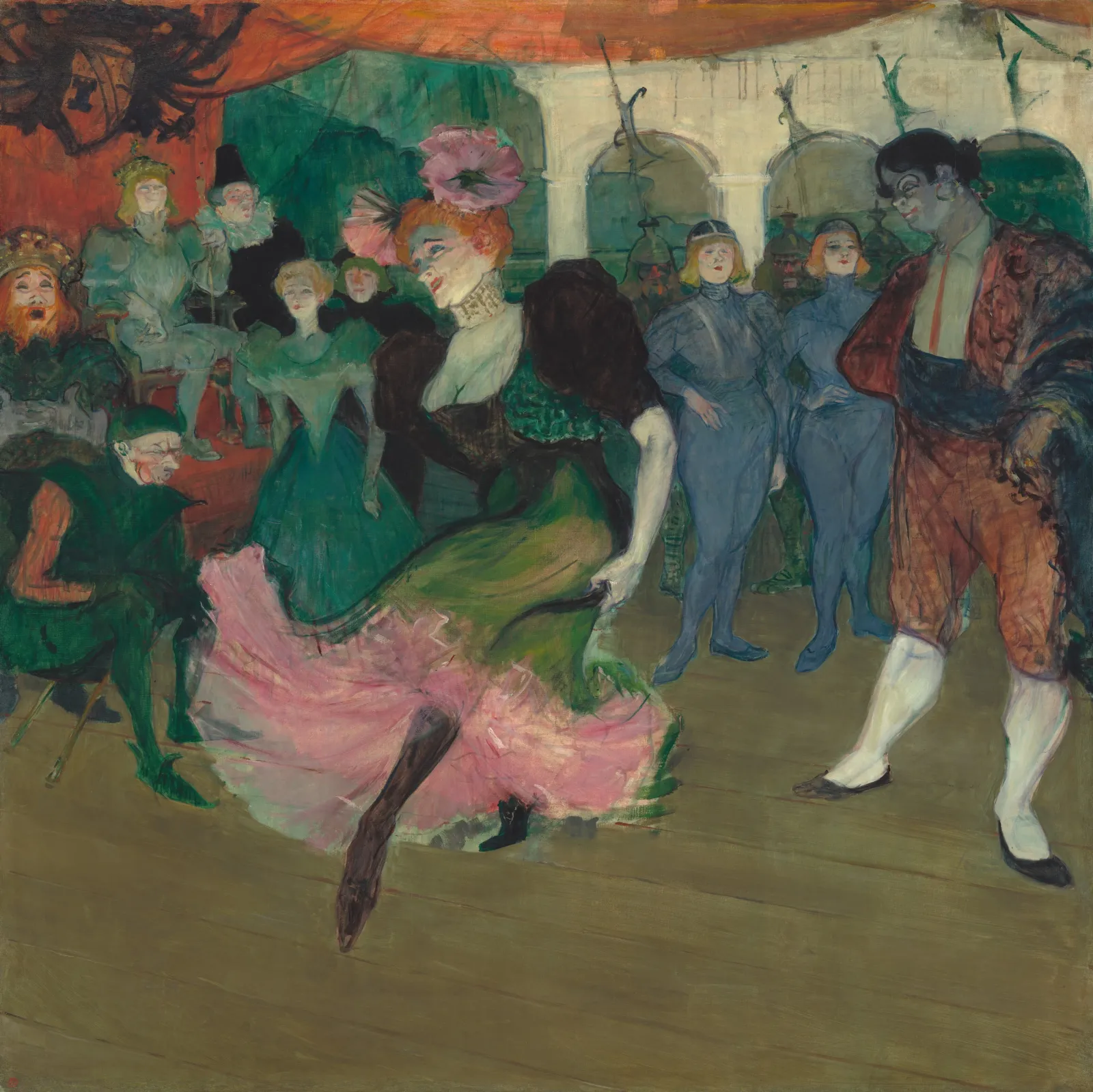 Marcelle Lender Dancing the Bolero in "Chilpéric", Henri de Toulouse-Lautrec