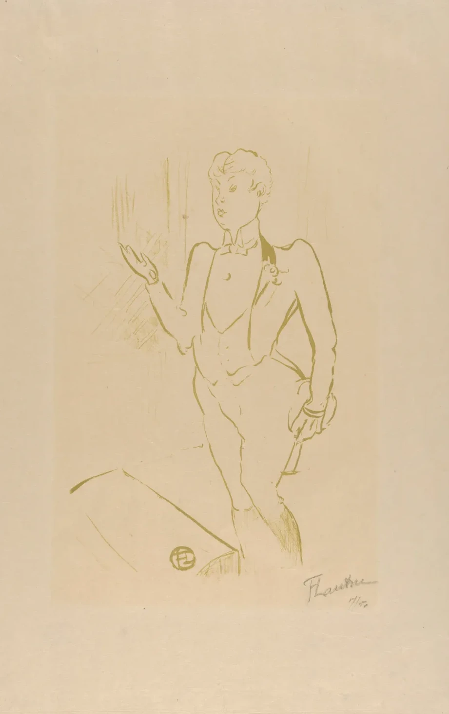 Mary Hamilton (from Le Café Concert), Henri de Toulouse-Lautrec