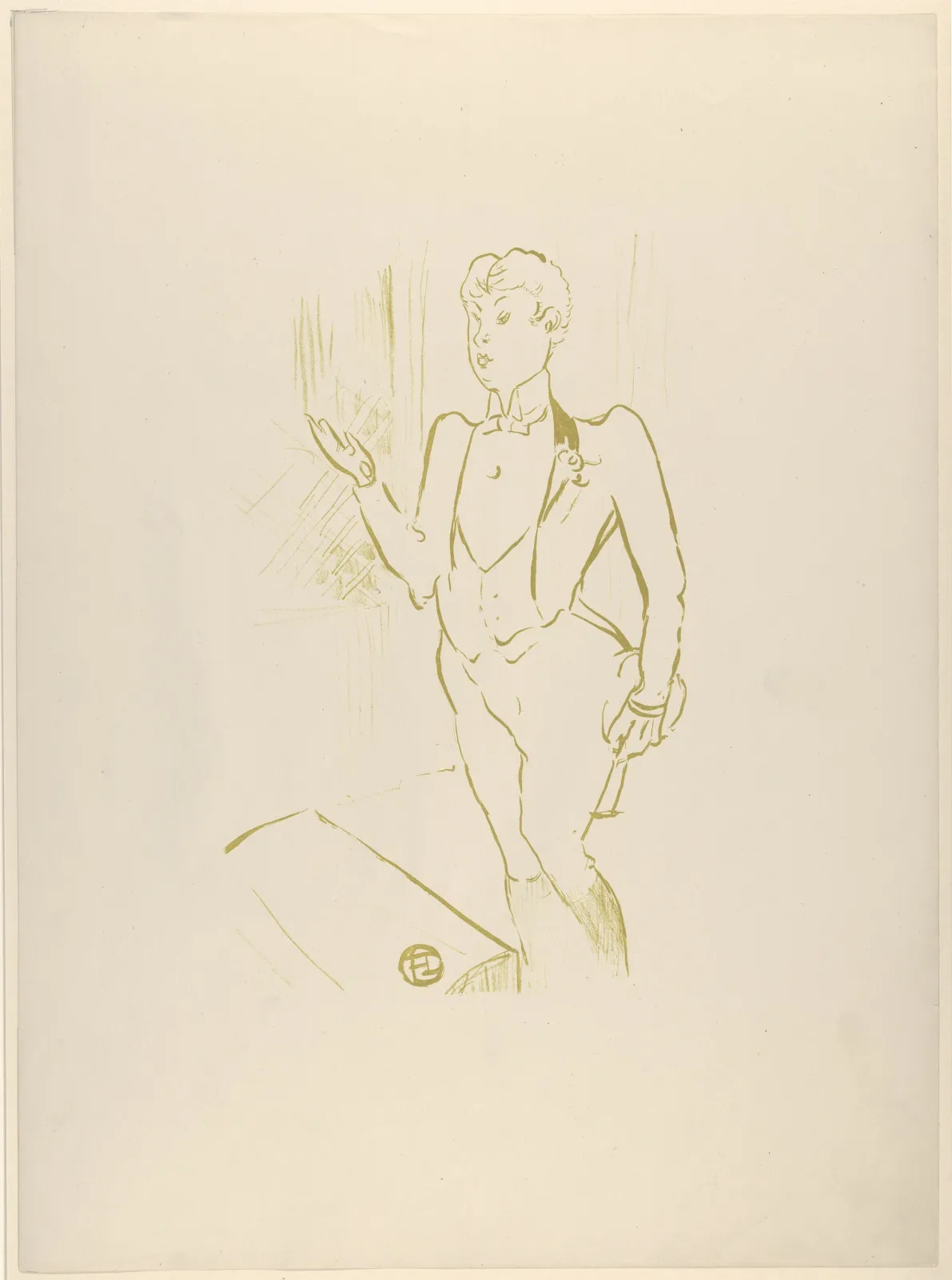 Mary Hamilton (from Le Café Concert), Henri de Toulouse-Lautrec