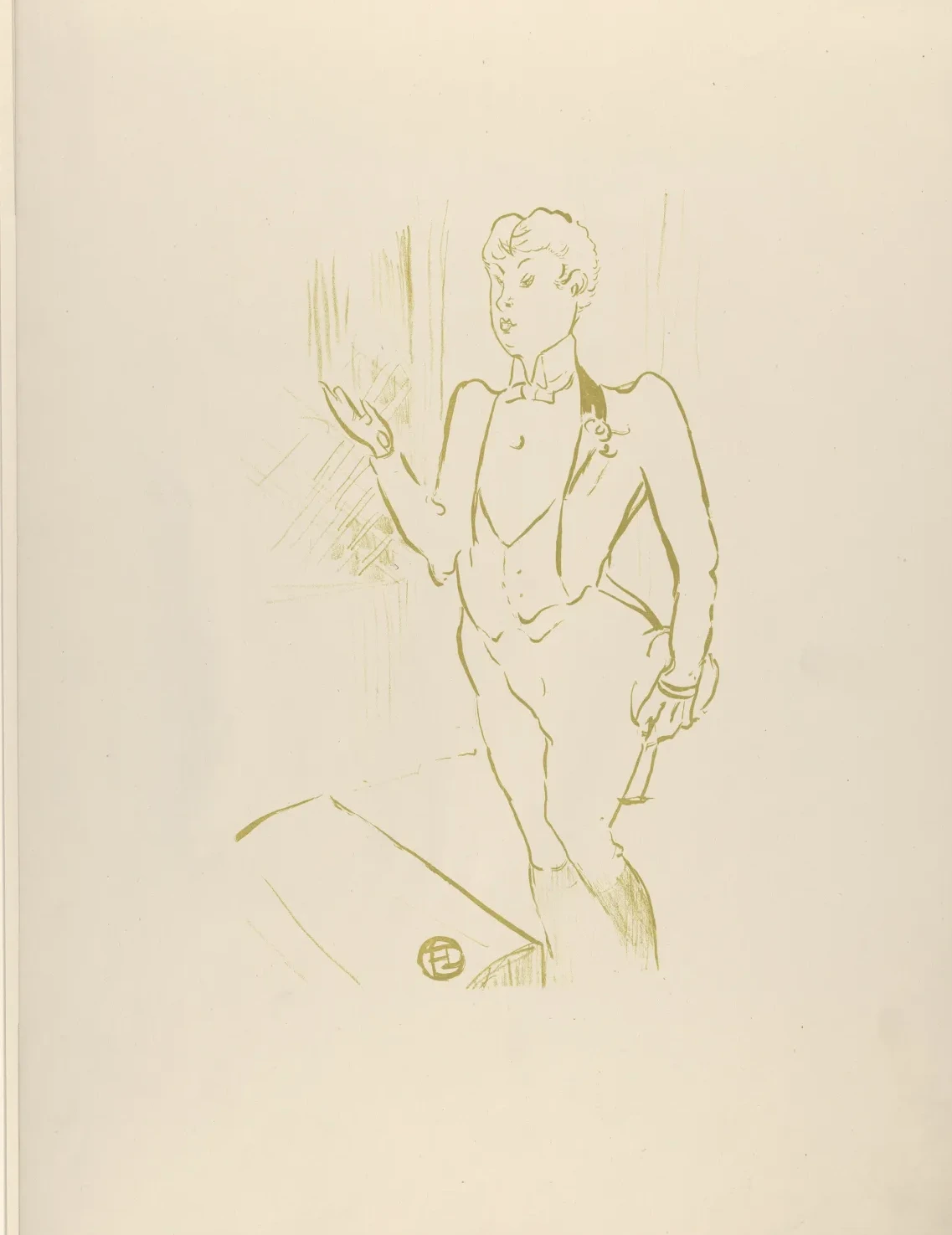 Mary Hamilton (from Le Café Concert), Henri de Toulouse-Lautrec