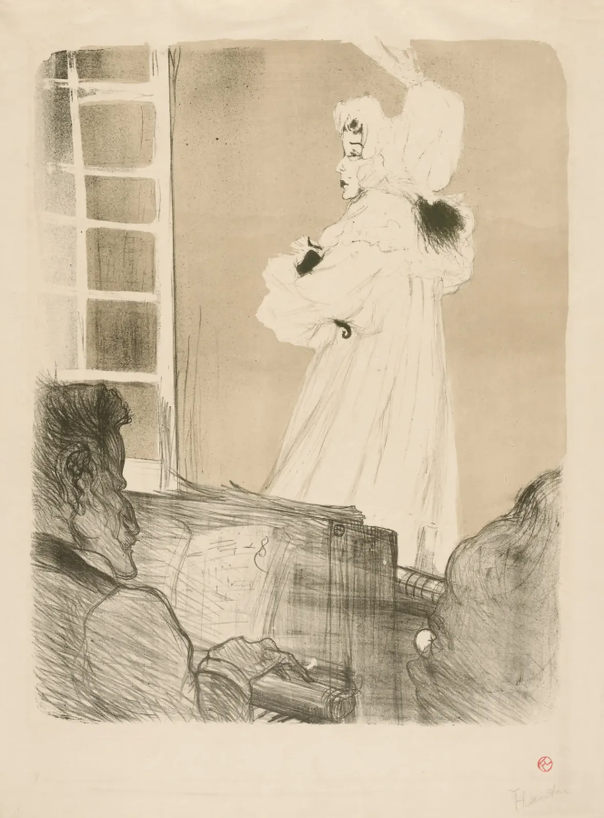 Miss May Belfort, Henri de Toulouse-Lautrec