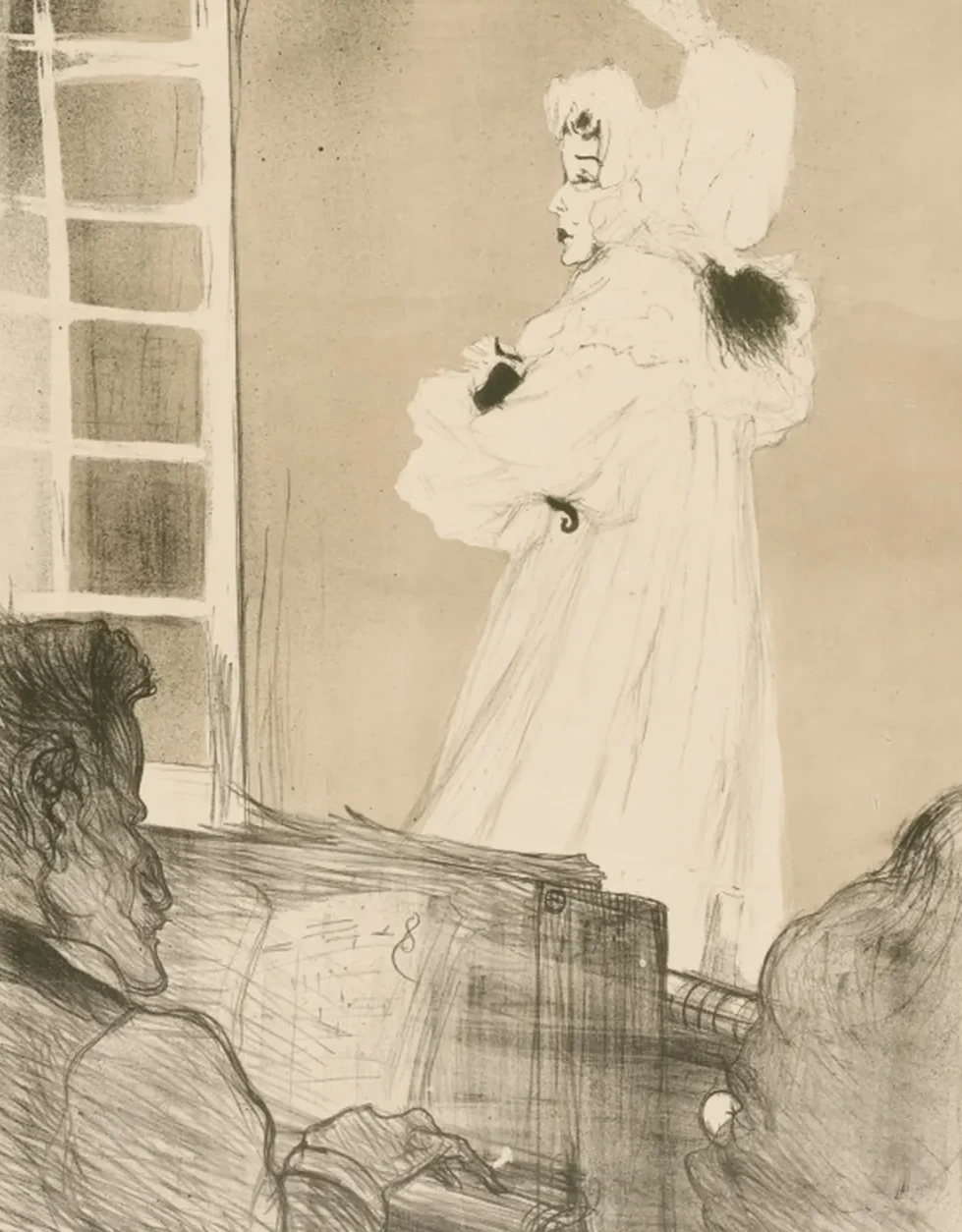 Miss May Belfort, Henri de Toulouse-Lautrec