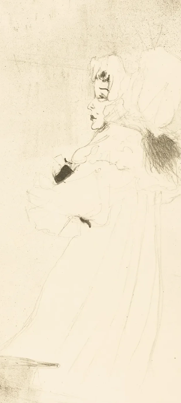 Miss May Belfort, Large Plate (Miss May Belfort, grande planche), Henri de Toulouse-Lautrec