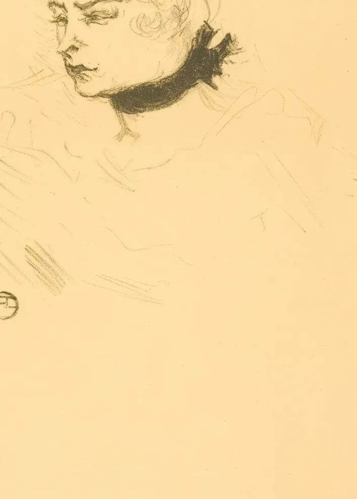 Mlle. Pois Vert, Henri de Toulouse-Lautrec