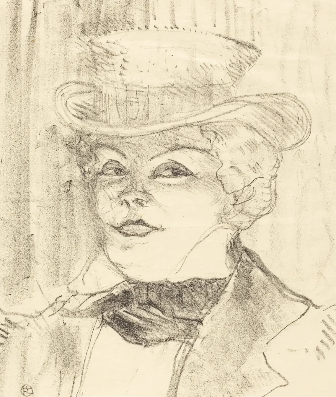 Mme. Réjane, Henri de Toulouse-Lautrec