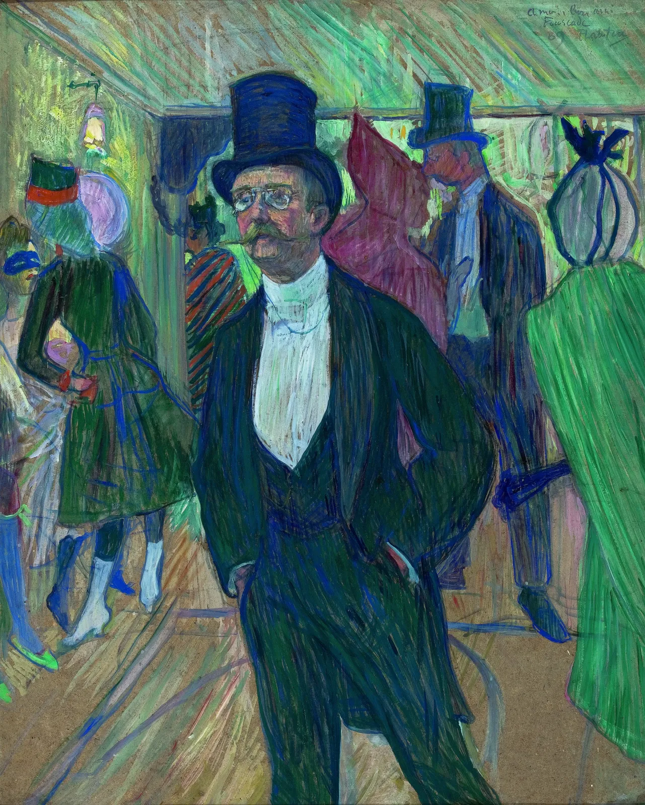 Monsieur Fourcade, Henri de Toulouse-Lautrec