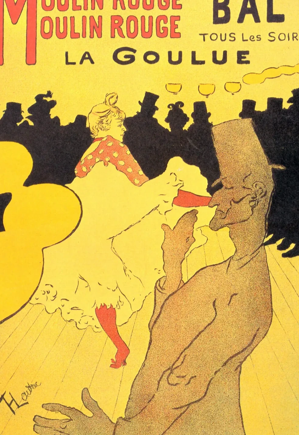 Moulin-Rouge - La Goulue, Henri de Toulouse-Lautrec