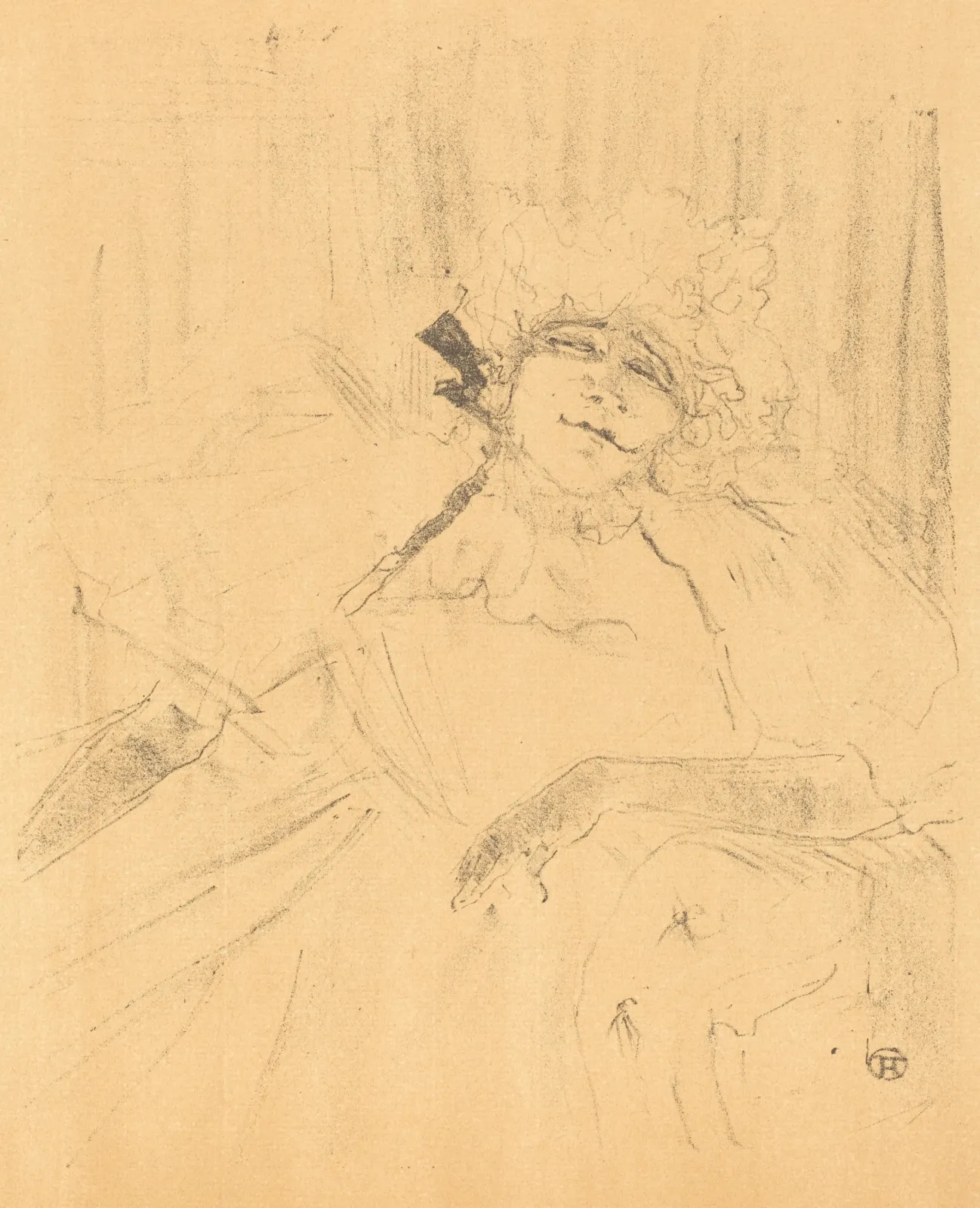 Old Song (Chanson ancienne), Henri de Toulouse-Lautrec