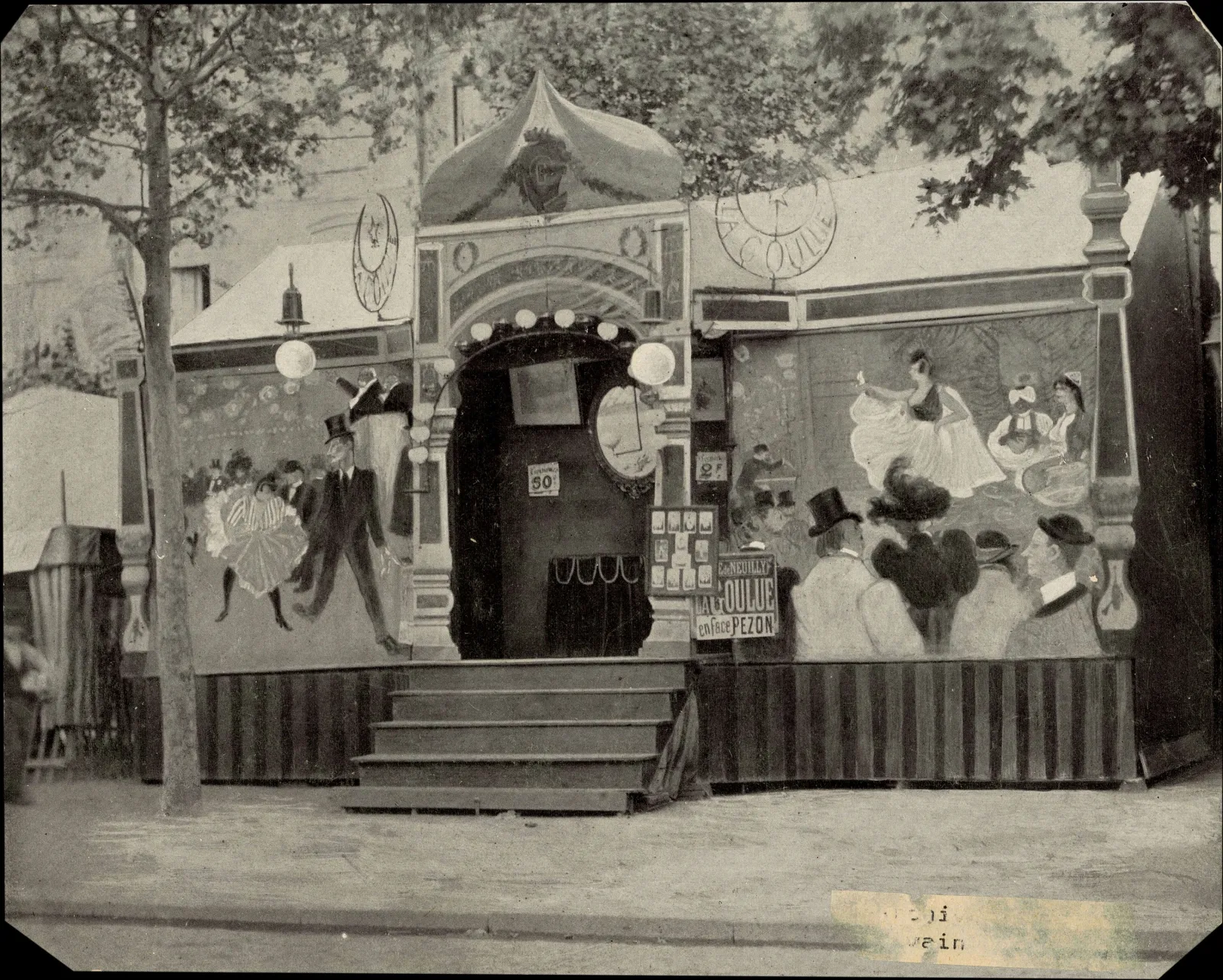 Panneaux pour la baraque de la Goulue, à la Foire du Trône à Paris, Henri de Toulouse-Lautrec