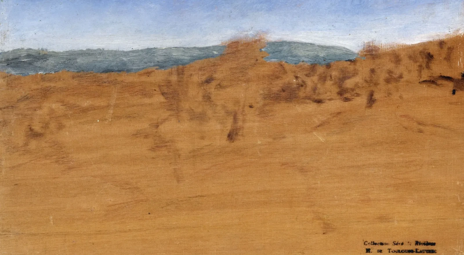 Paysage avec des dunes près d’Arcachon, Henri de Toulouse-Lautrec